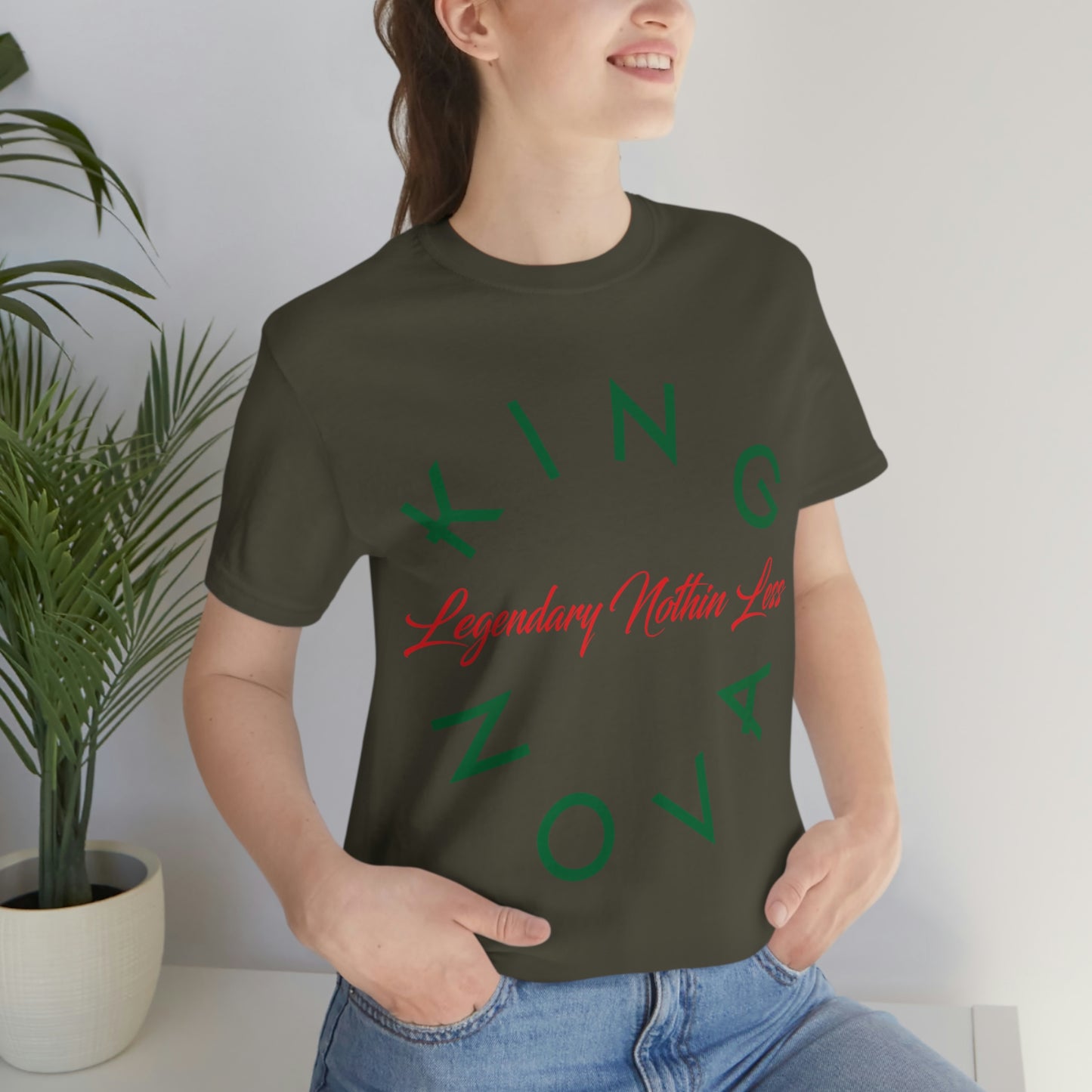 Legendary Nothin Less T-Shirt Green & Red