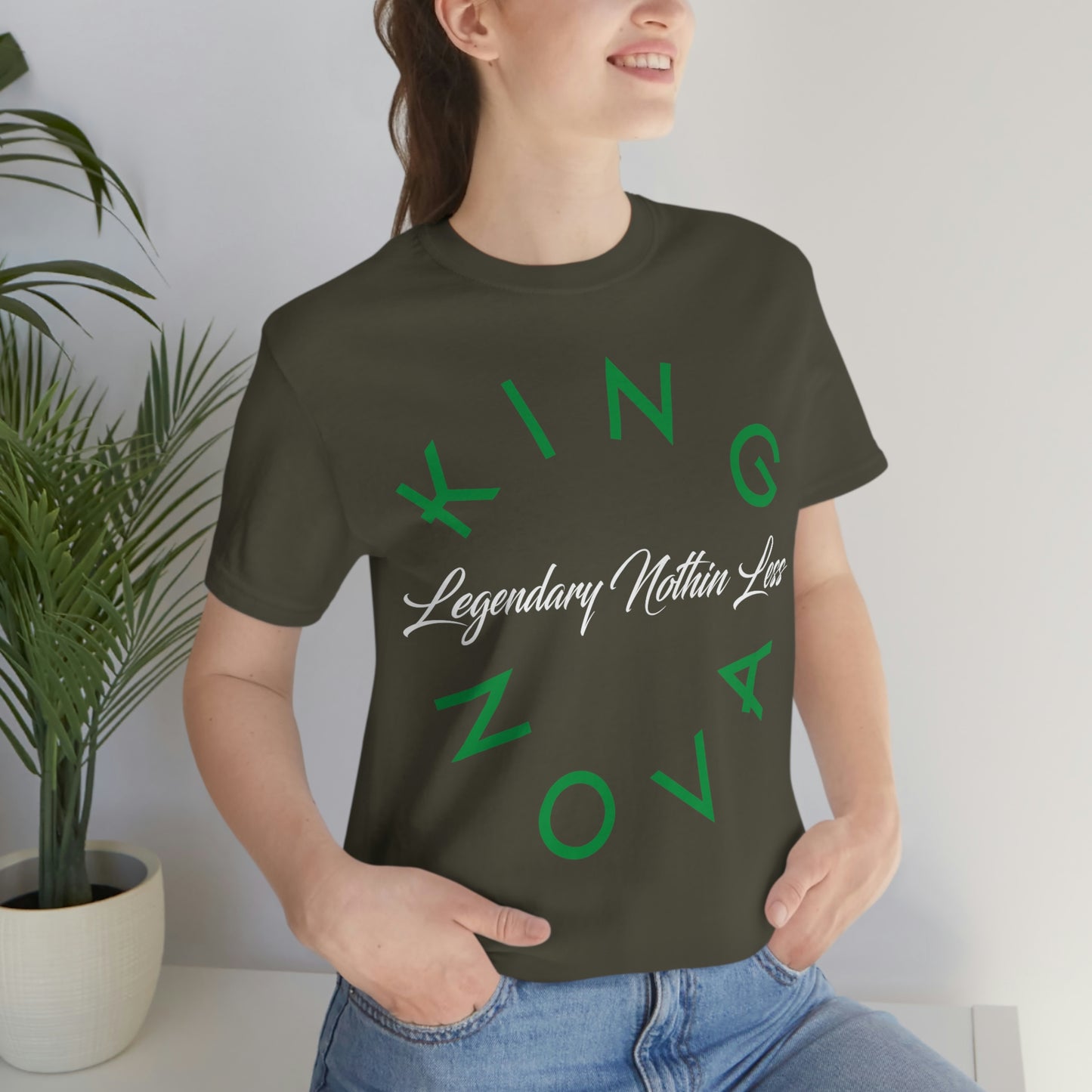 Legendary Nothin Less T-Shirt Green & White