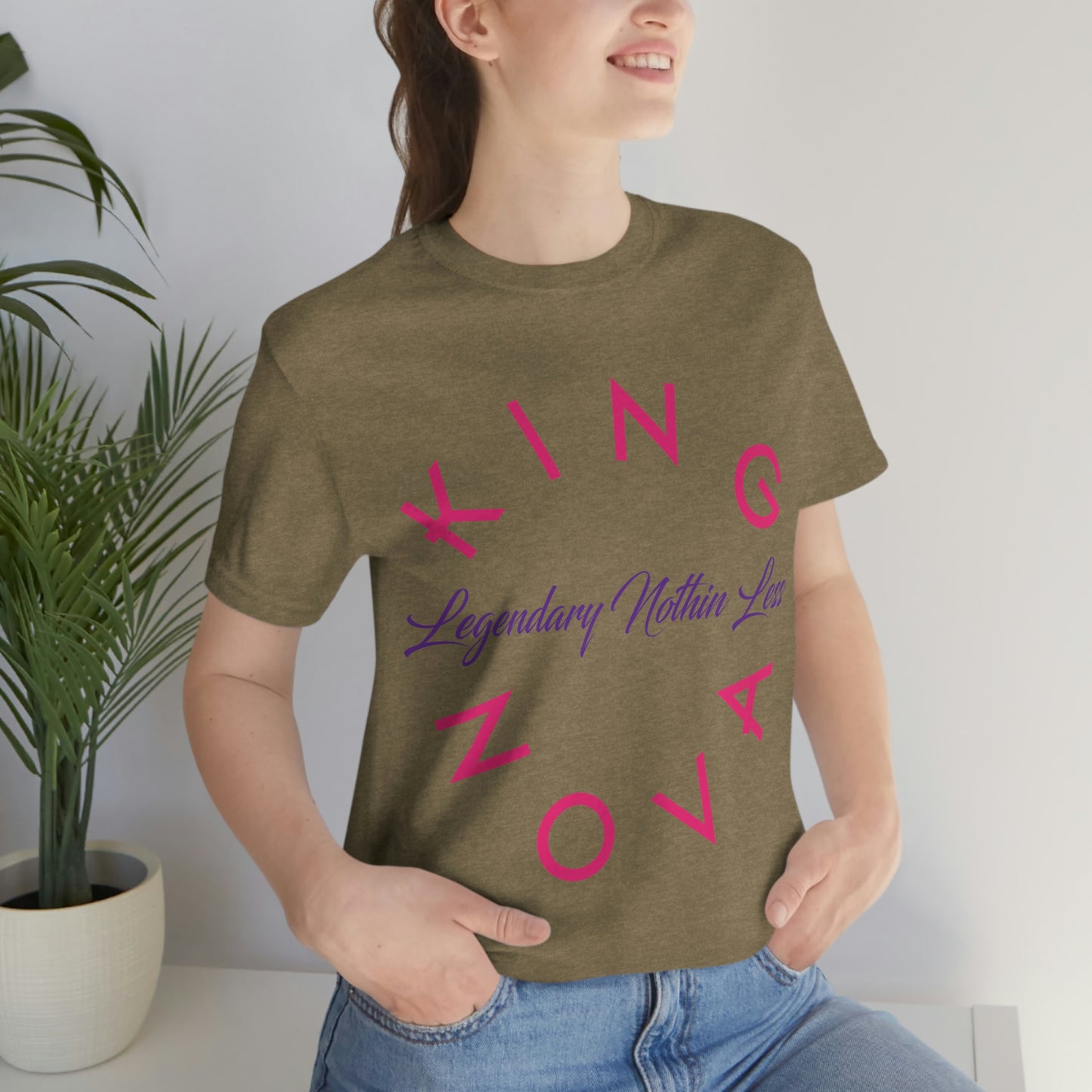 Legendary Nothin Less T-Shirt Pink & Purple