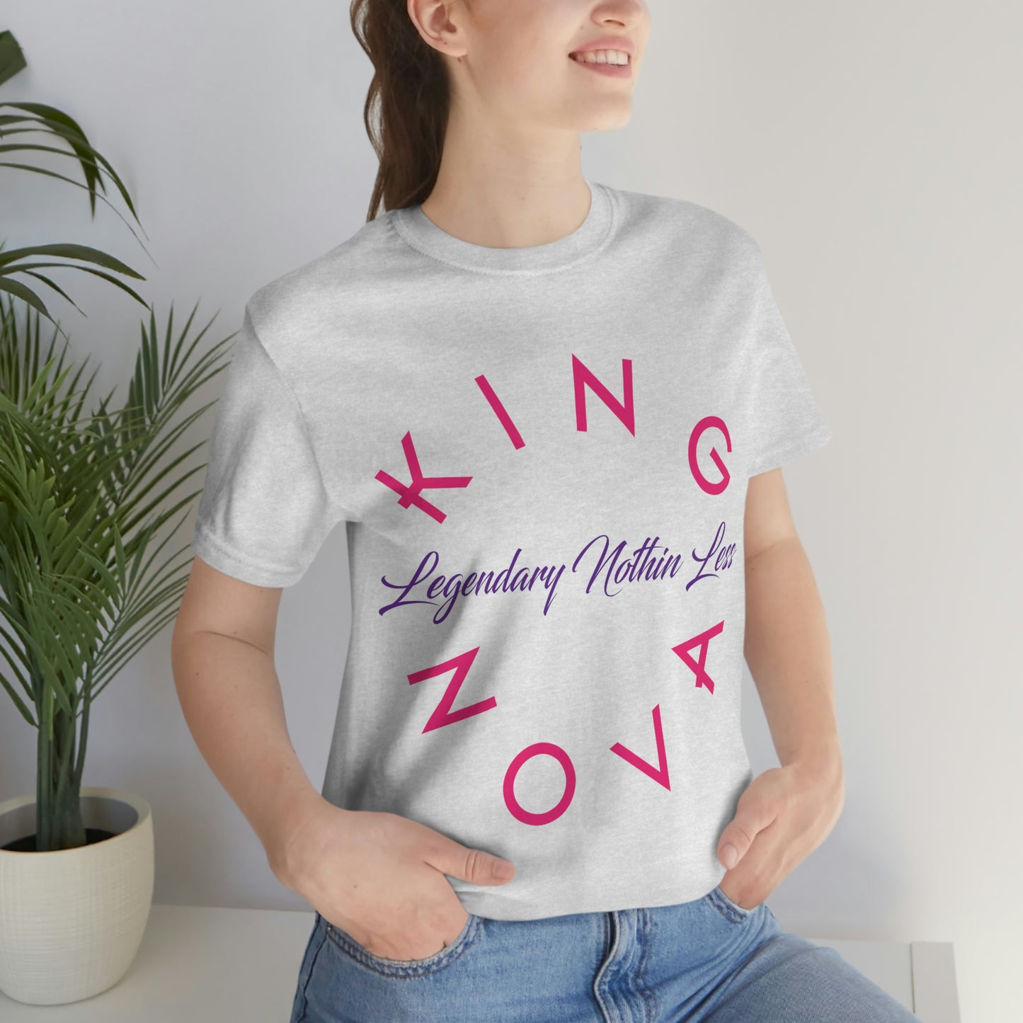 Legendary Nothin Less T-Shirt Pink & Purple