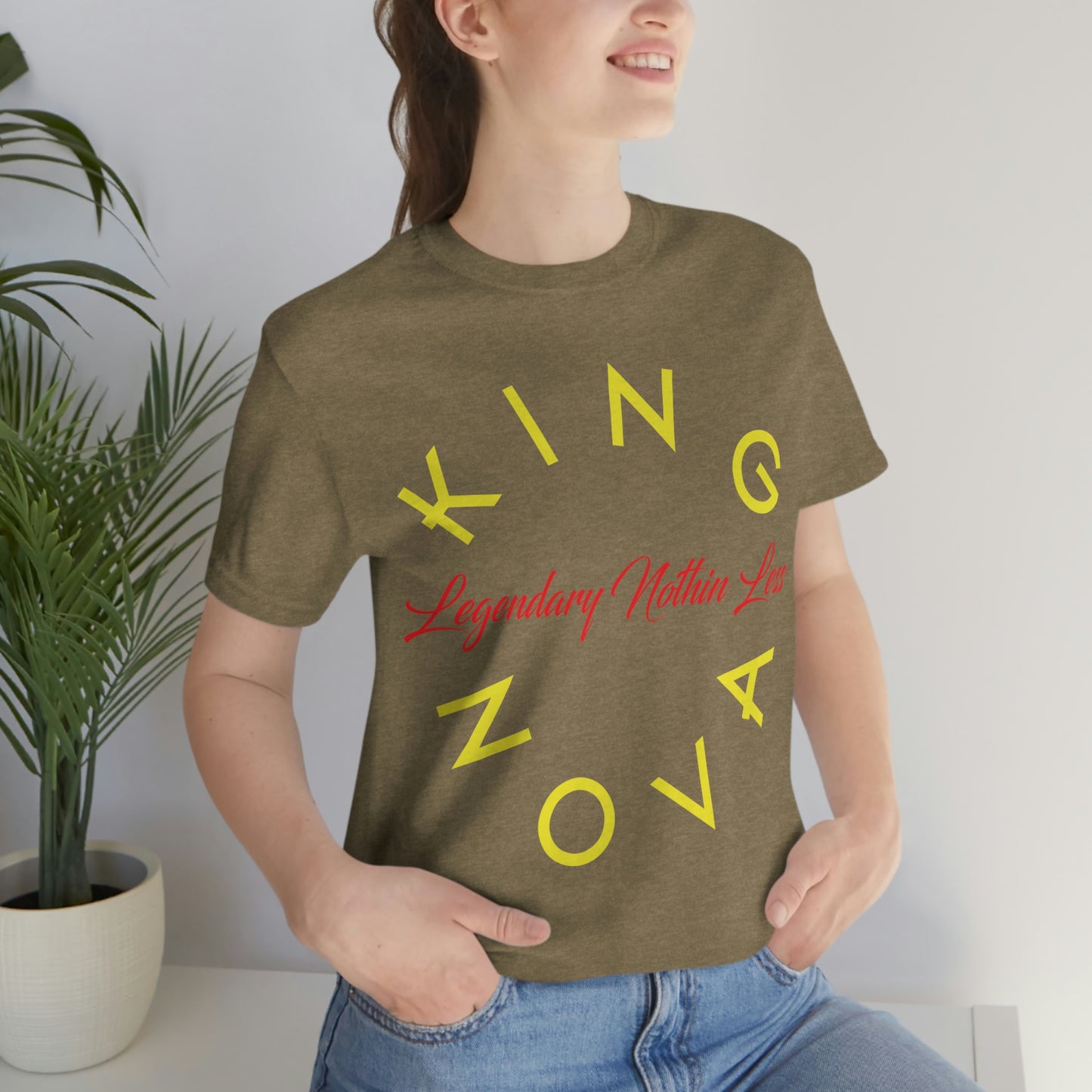 Legendary Nothin Less T-Shirt Yellow & Red