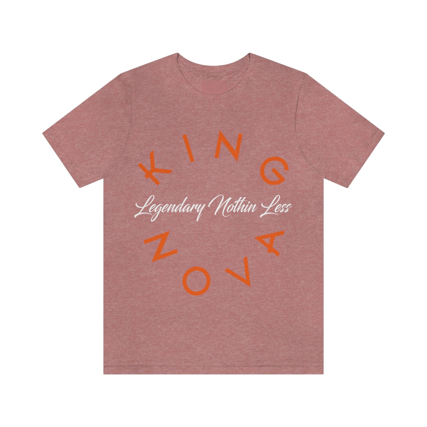 Legendary Nothin Less T-Shirt Orange & White