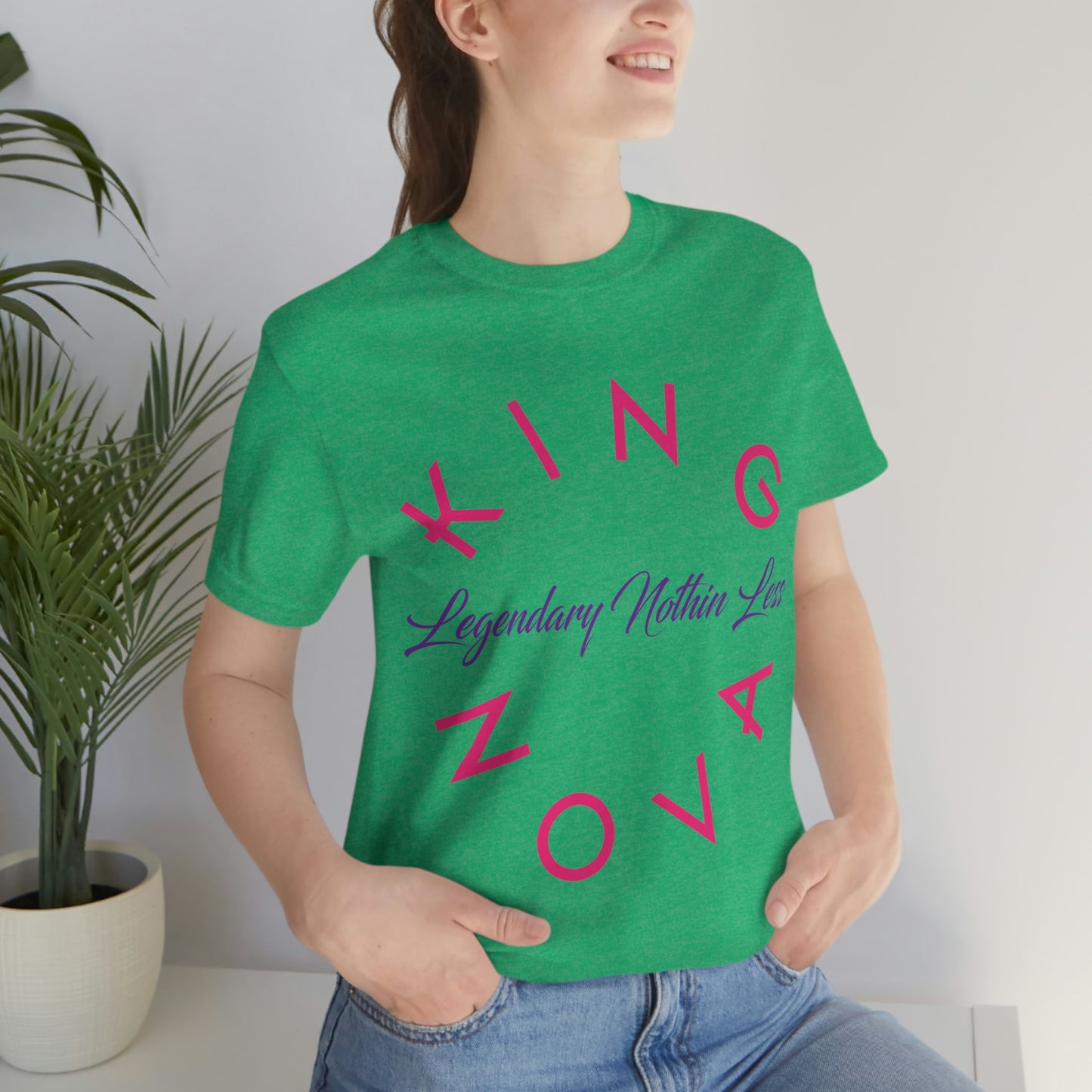 Legendary Nothin Less T-Shirt Pink & Purple