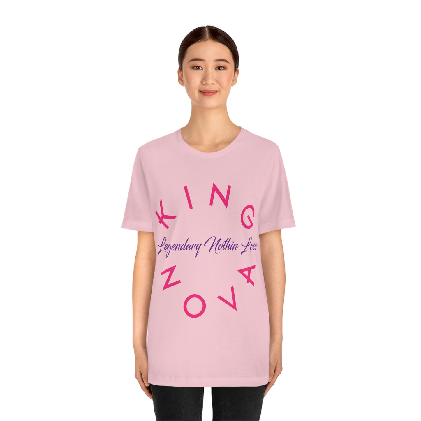 Legendary Nothin Less T-Shirt Pink & Purple