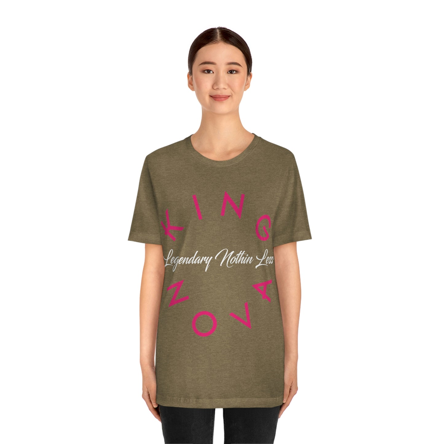 Legendary Nothin Less T-Shirt Pink & White