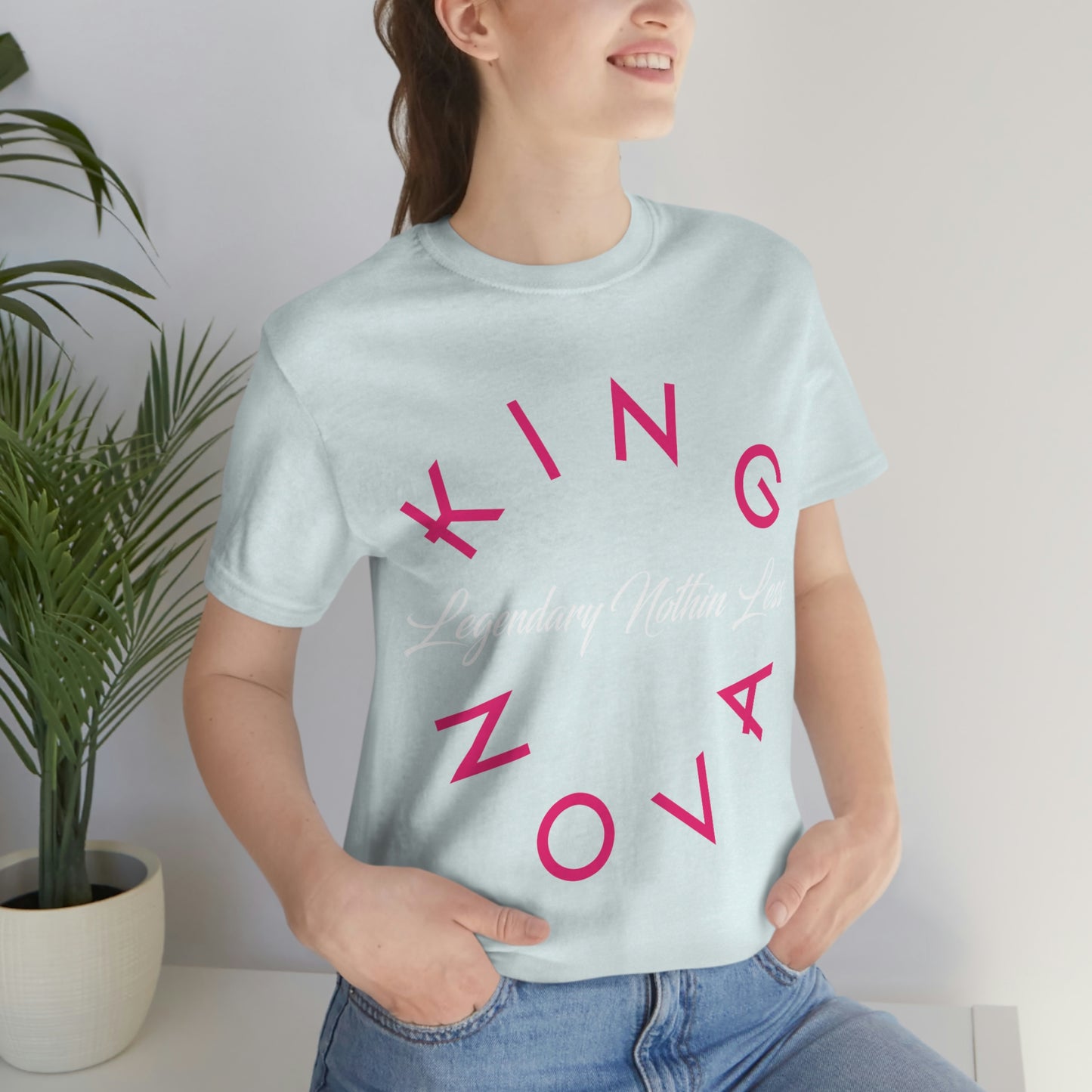 Legendary Nothin Less T-Shirt Pink & White