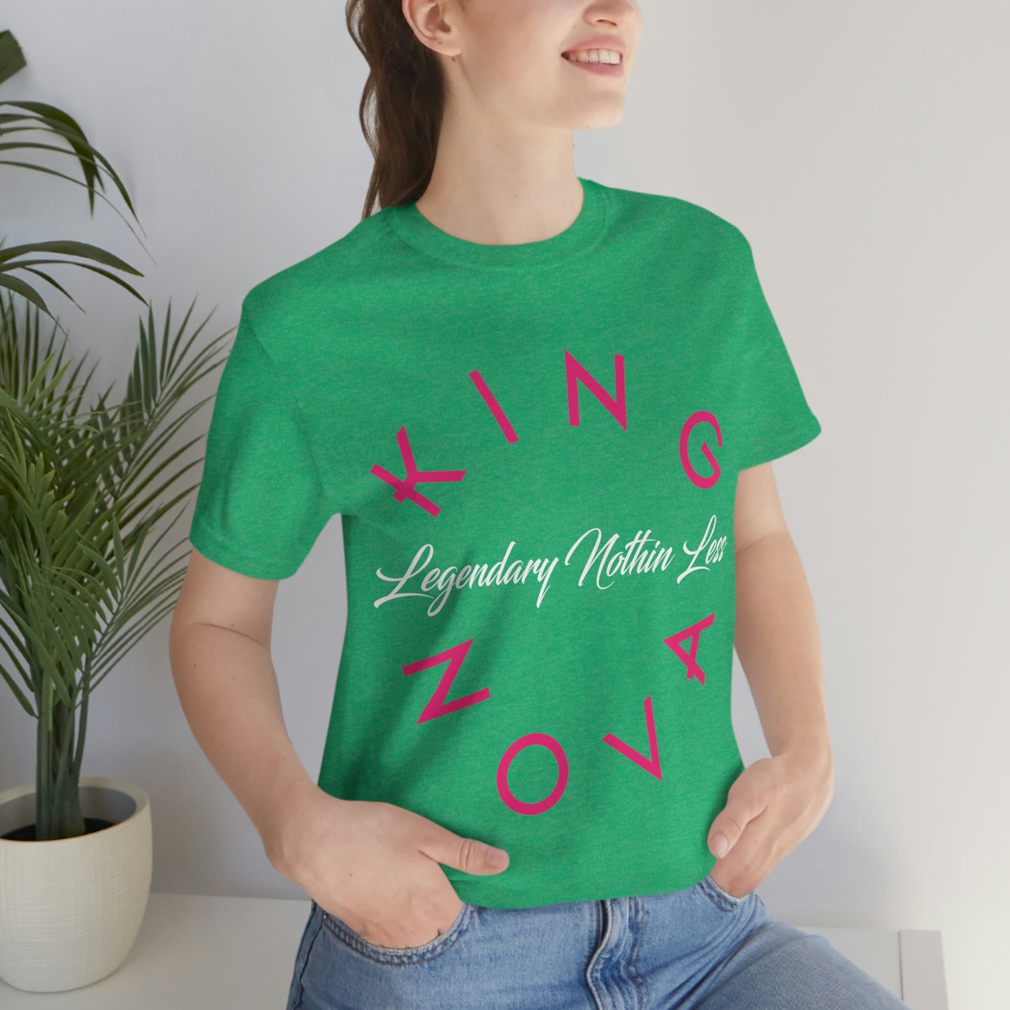 Legendary Nothin Less T-Shirt Pink & White
