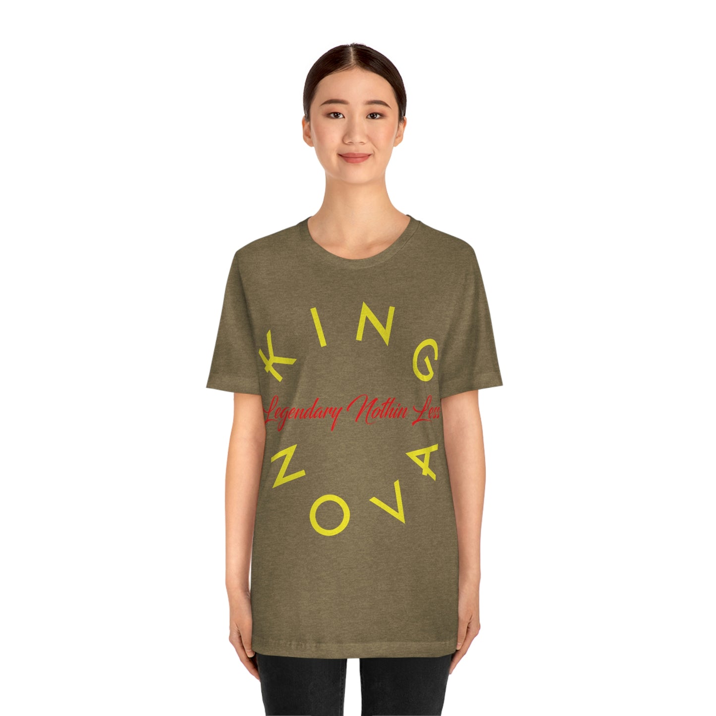 Legendary Nothin Less T-Shirt Yellow & Red