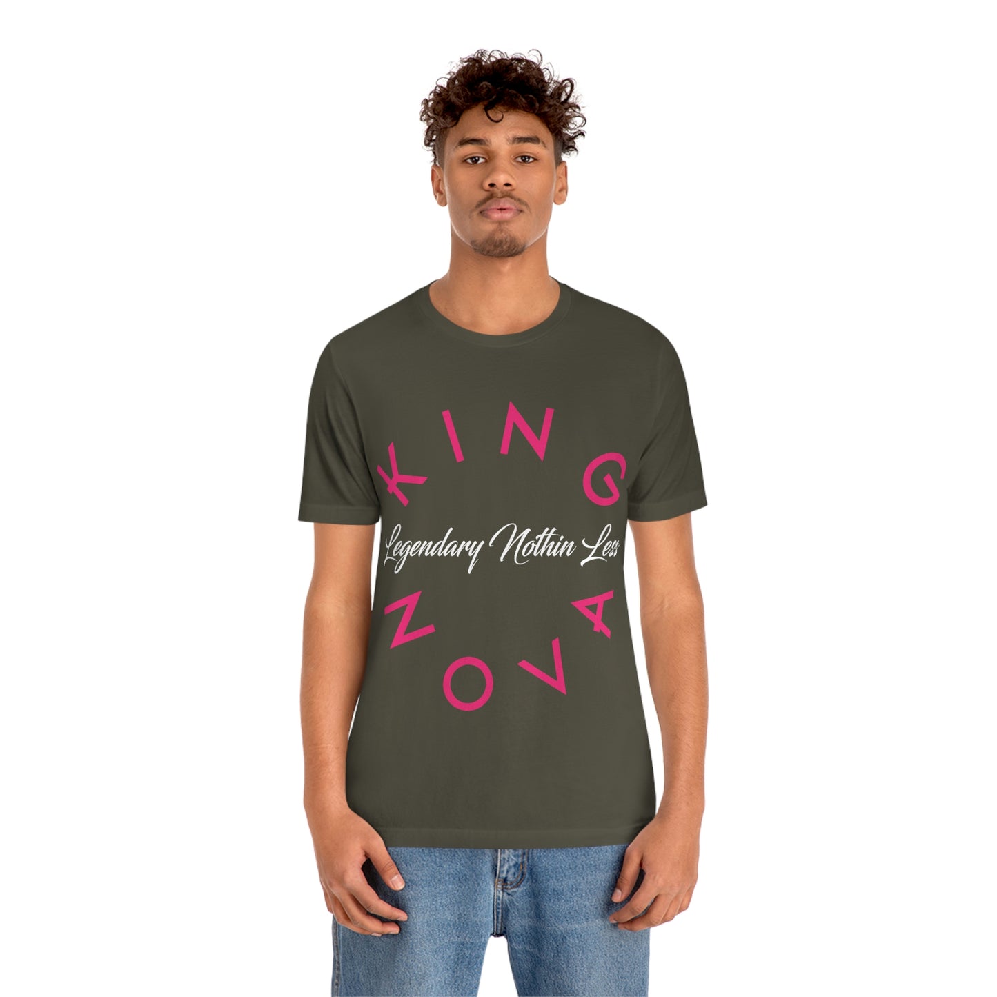 Legendary Nothin Less T-Shirt Pink & White