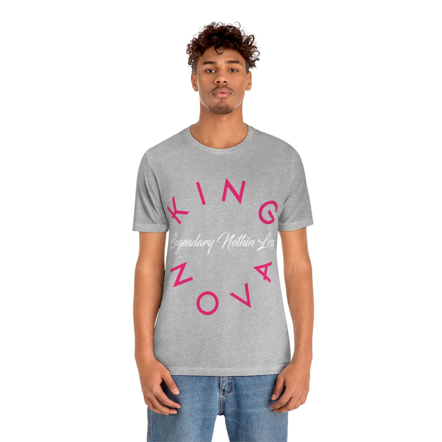 Legendary Nothin Less T-Shirt Pink & White