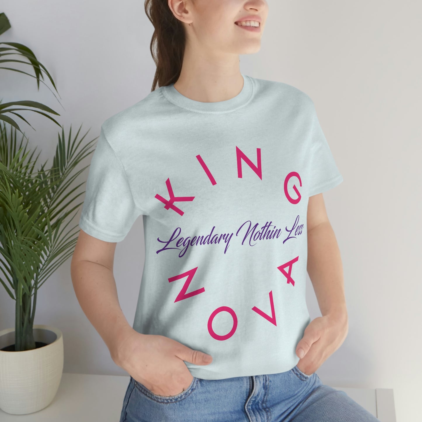 Legendary Nothin Less T-Shirt Pink & Purple