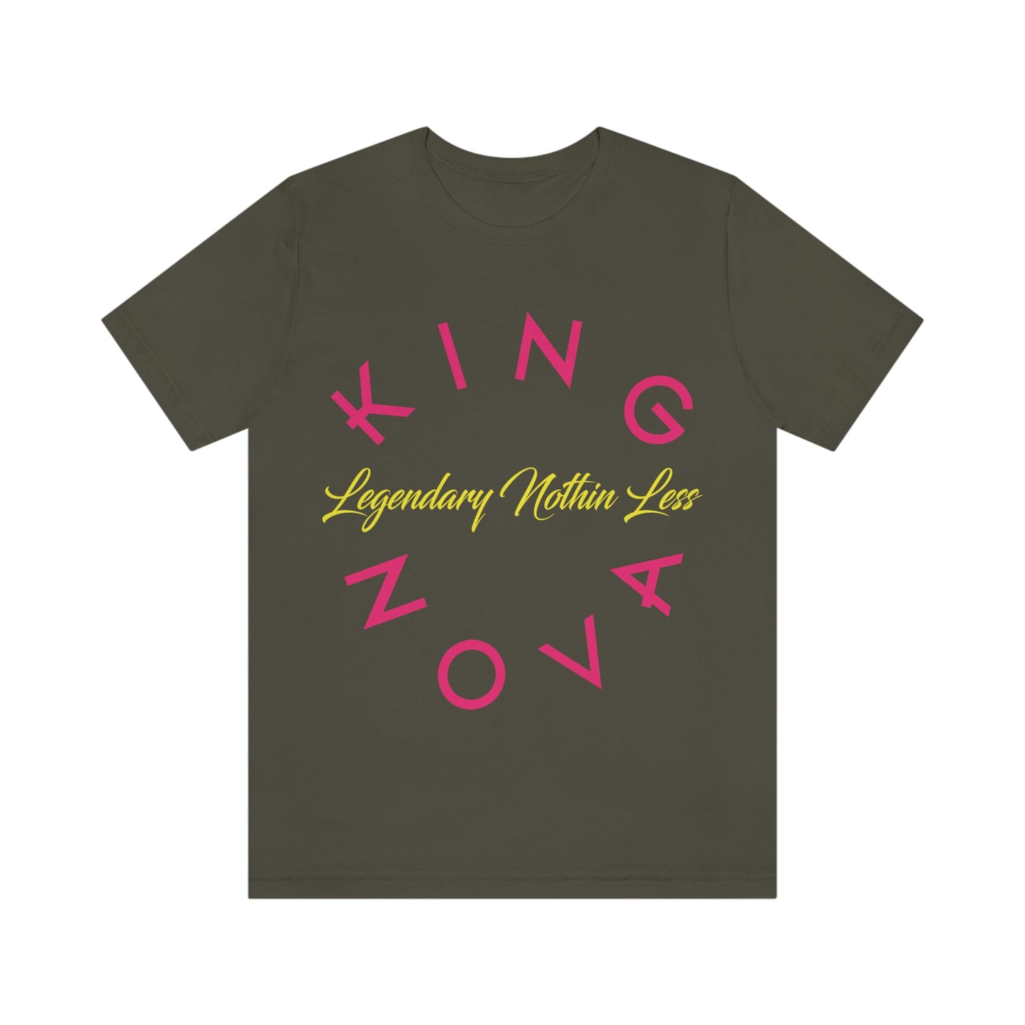 Legendary Nothin Less T-Shirt Pink & Yellow