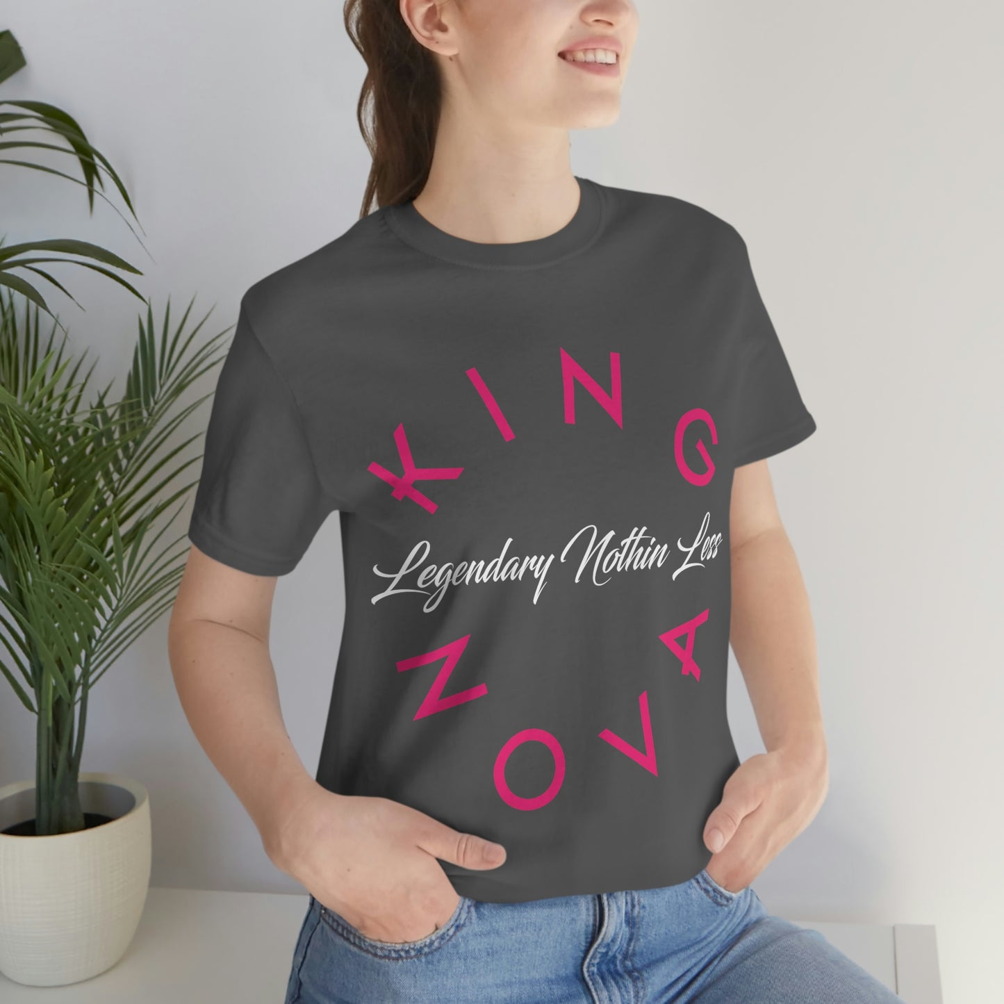 Legendary Nothin Less T-Shirt Pink & White