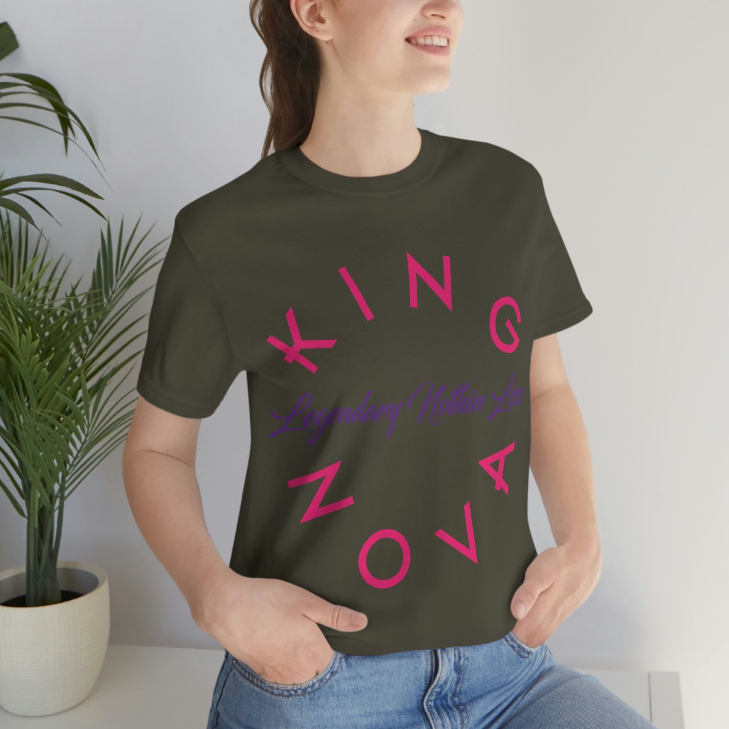 Legendary Nothin Less T-Shirt Pink & Purple