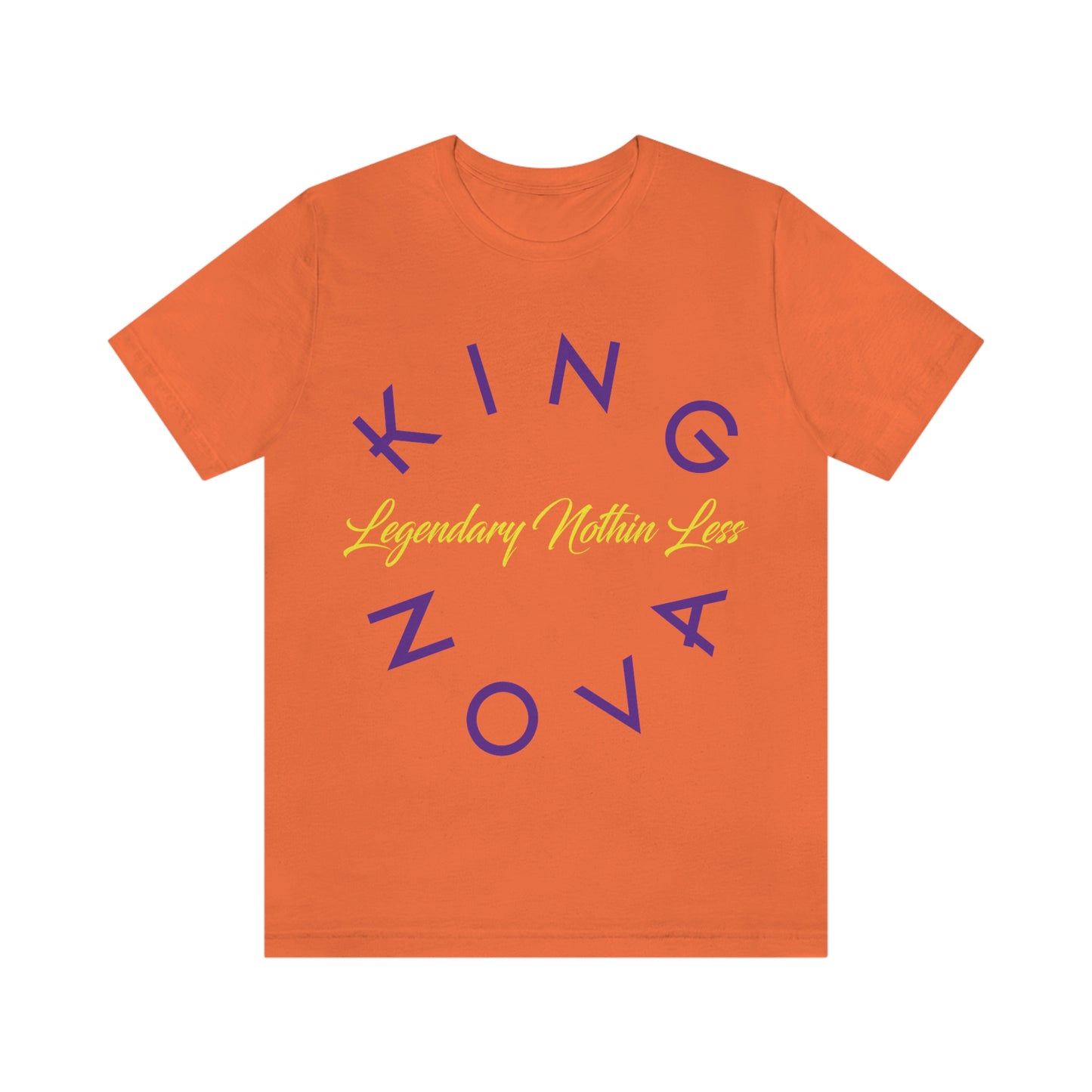 Legendary Nothin Less T-Shirt Purple & Yellow