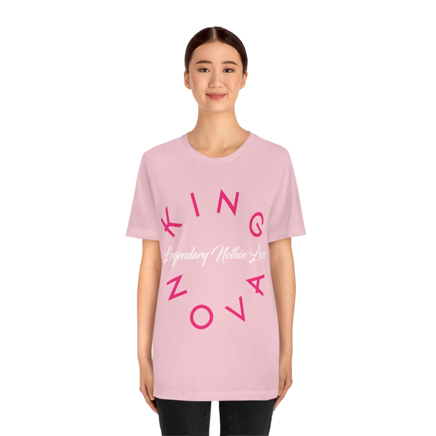 Legendary Nothin Less T-Shirt Pink & White