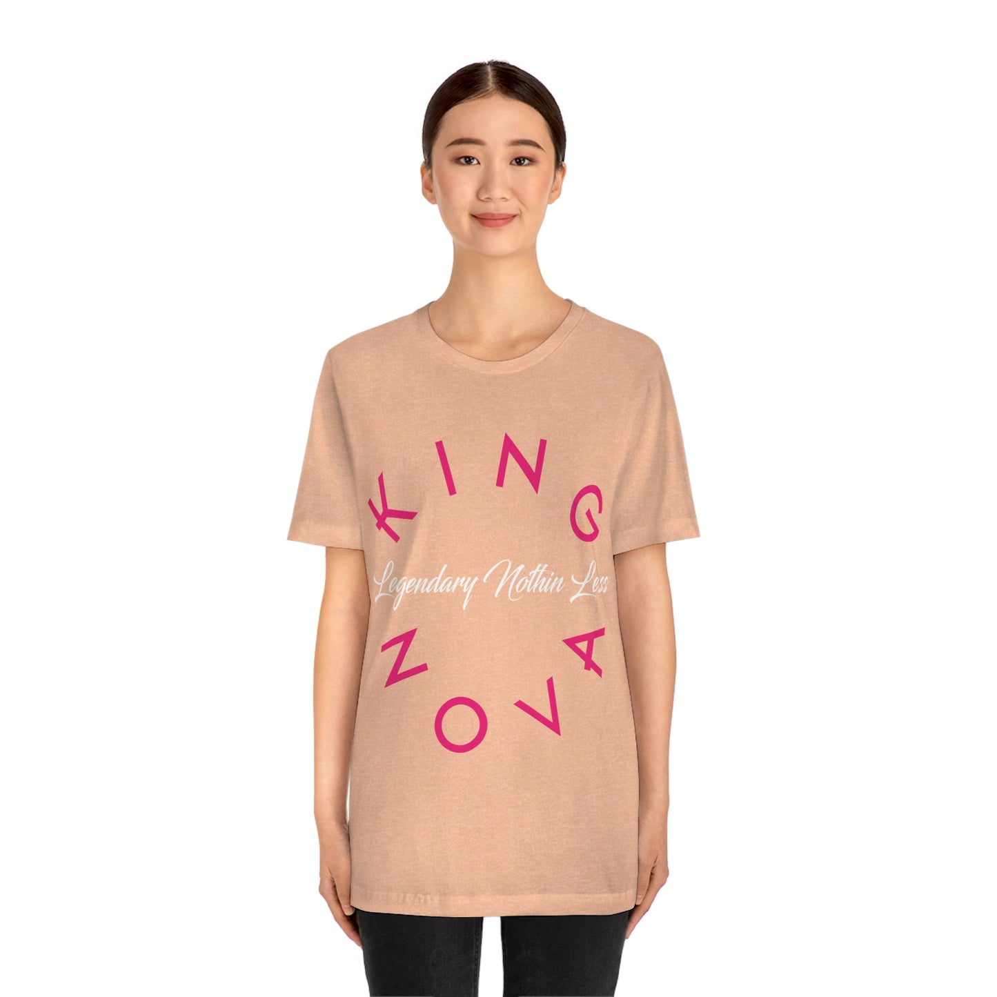 Legendary Nothin Less T-Shirt Pink & White