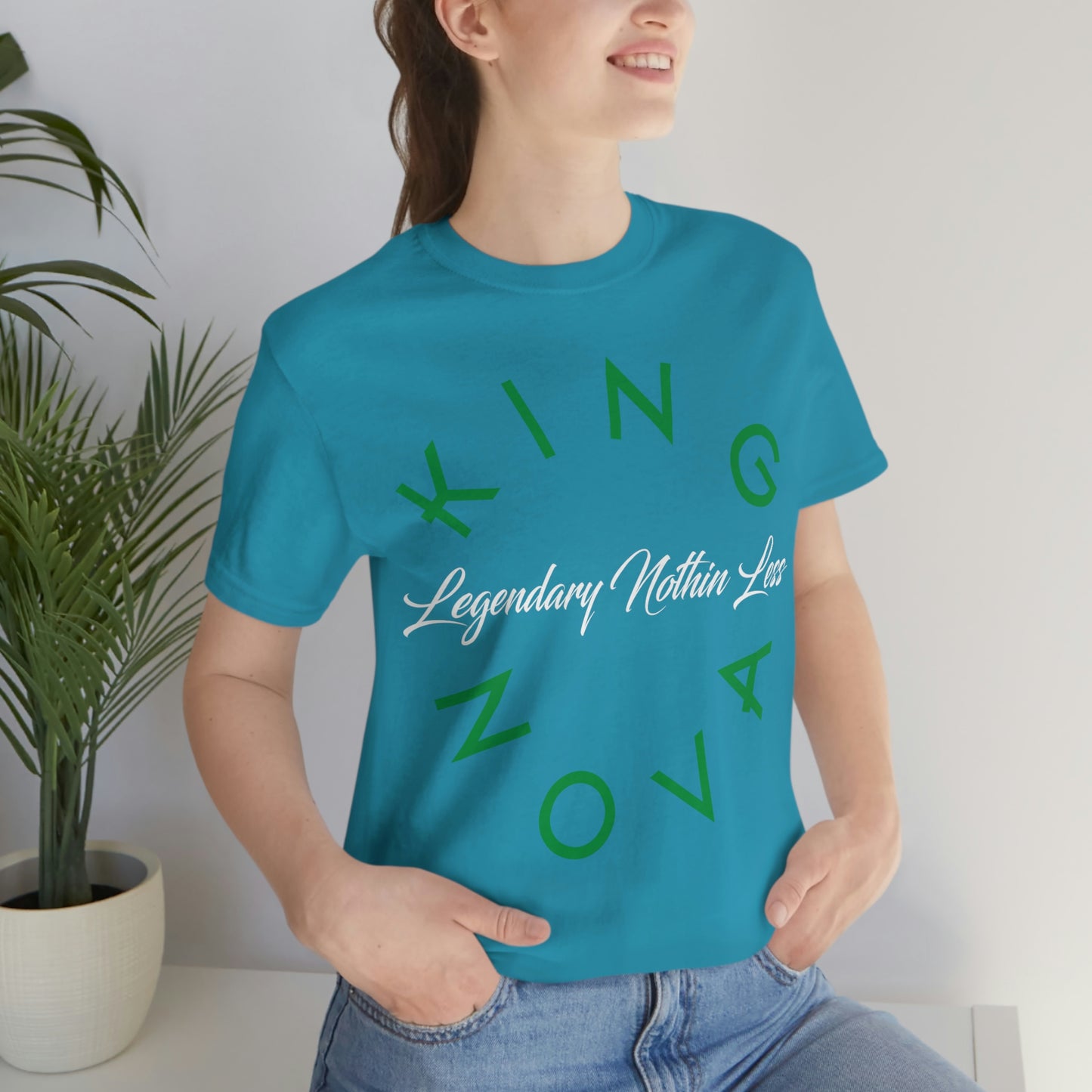 Legendary Nothin Less T-Shirt Green & White