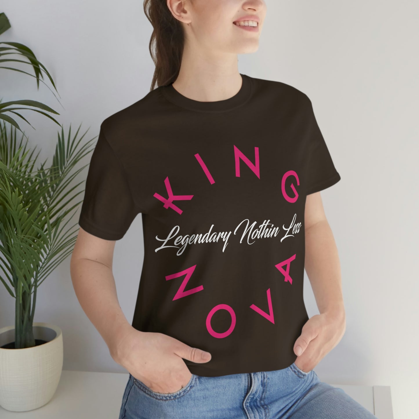 Legendary Nothin Less T-Shirt Pink & White