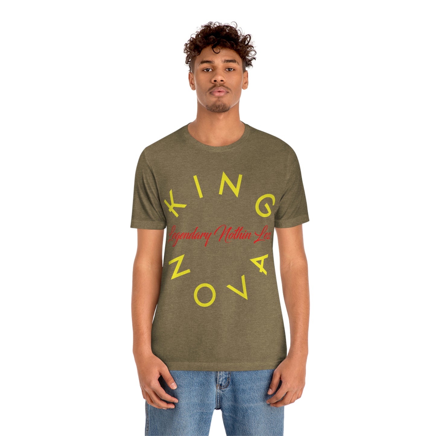 Legendary Nothin Less T-Shirt Yellow & Red