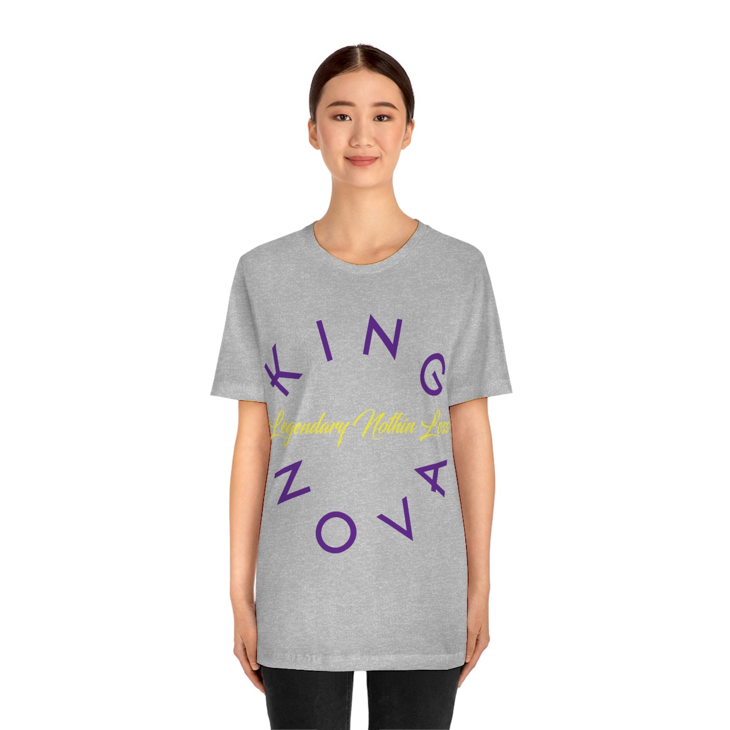 Legendary Nothin Less T-Shirt Purple & Yellow