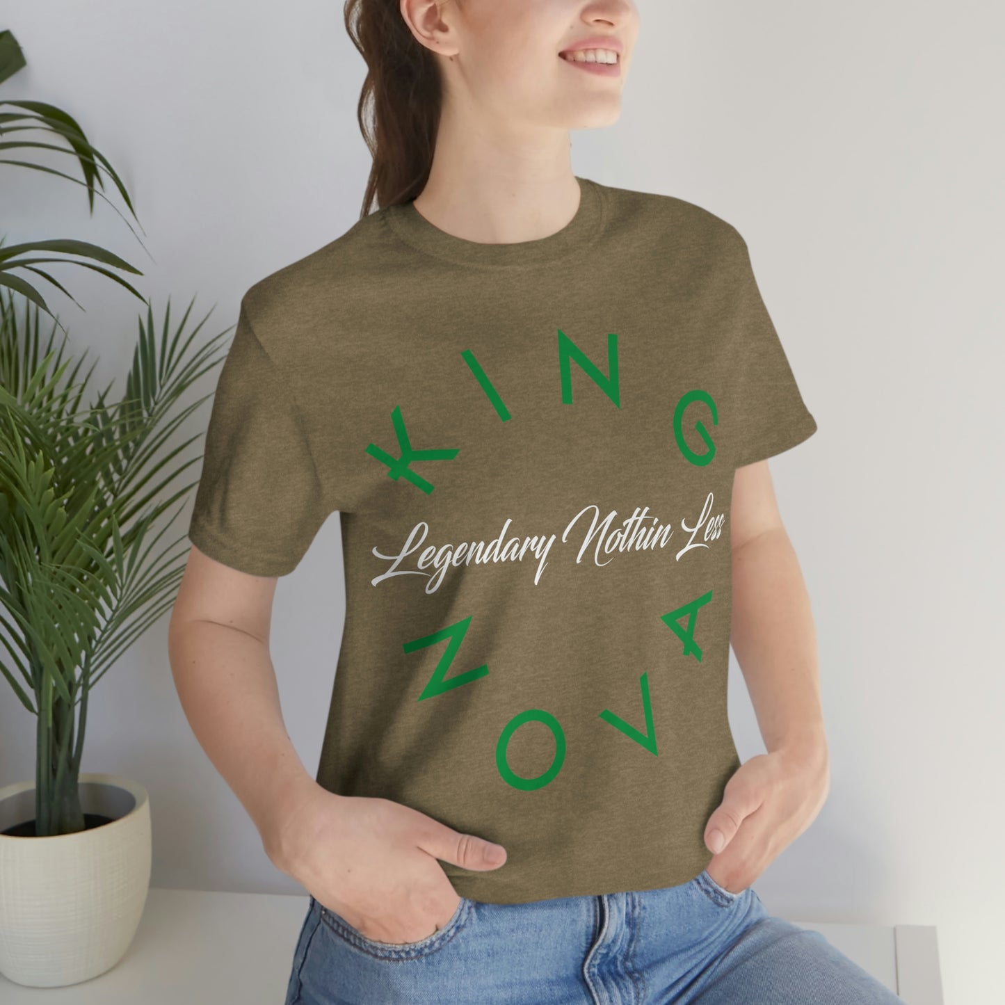 Legendary Nothin Less T-Shirt Green & White