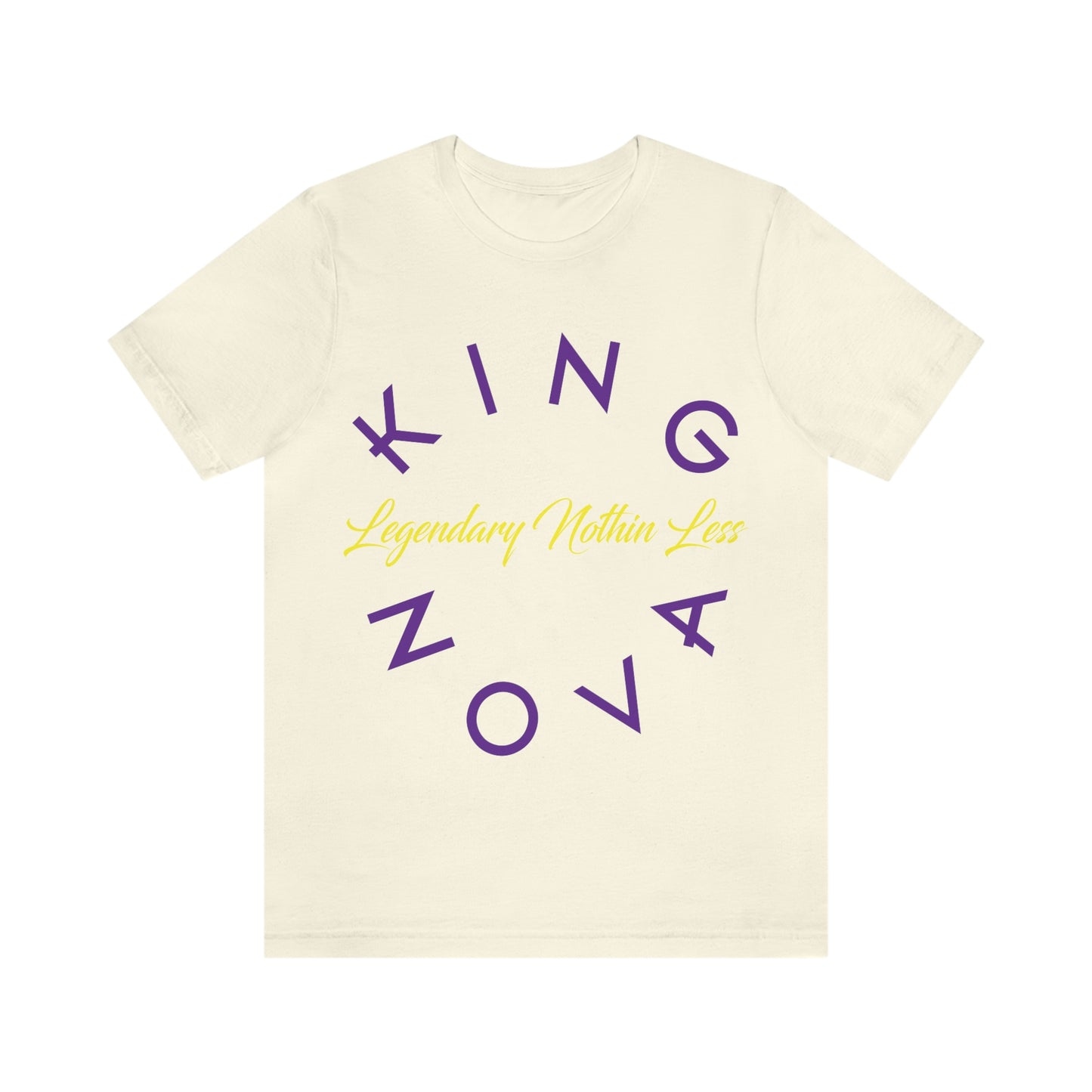 Legendary Nothin Less T-Shirt Purple & Yellow