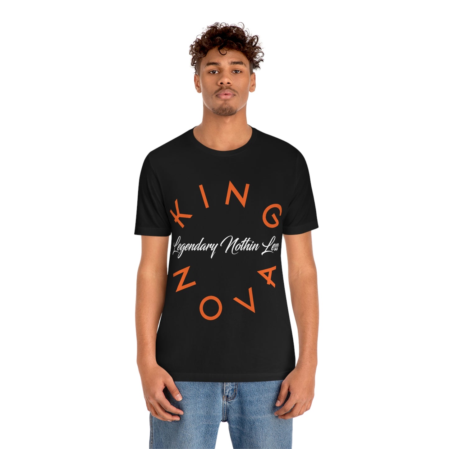 Legendary Nothin Less T-Shirt Orange & White