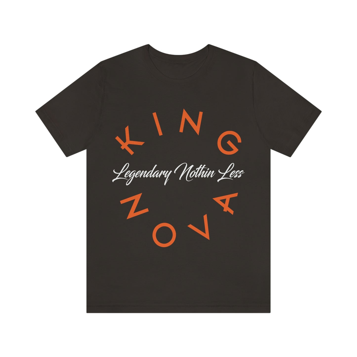 Legendary Nothin Less T-Shirt Orange & White