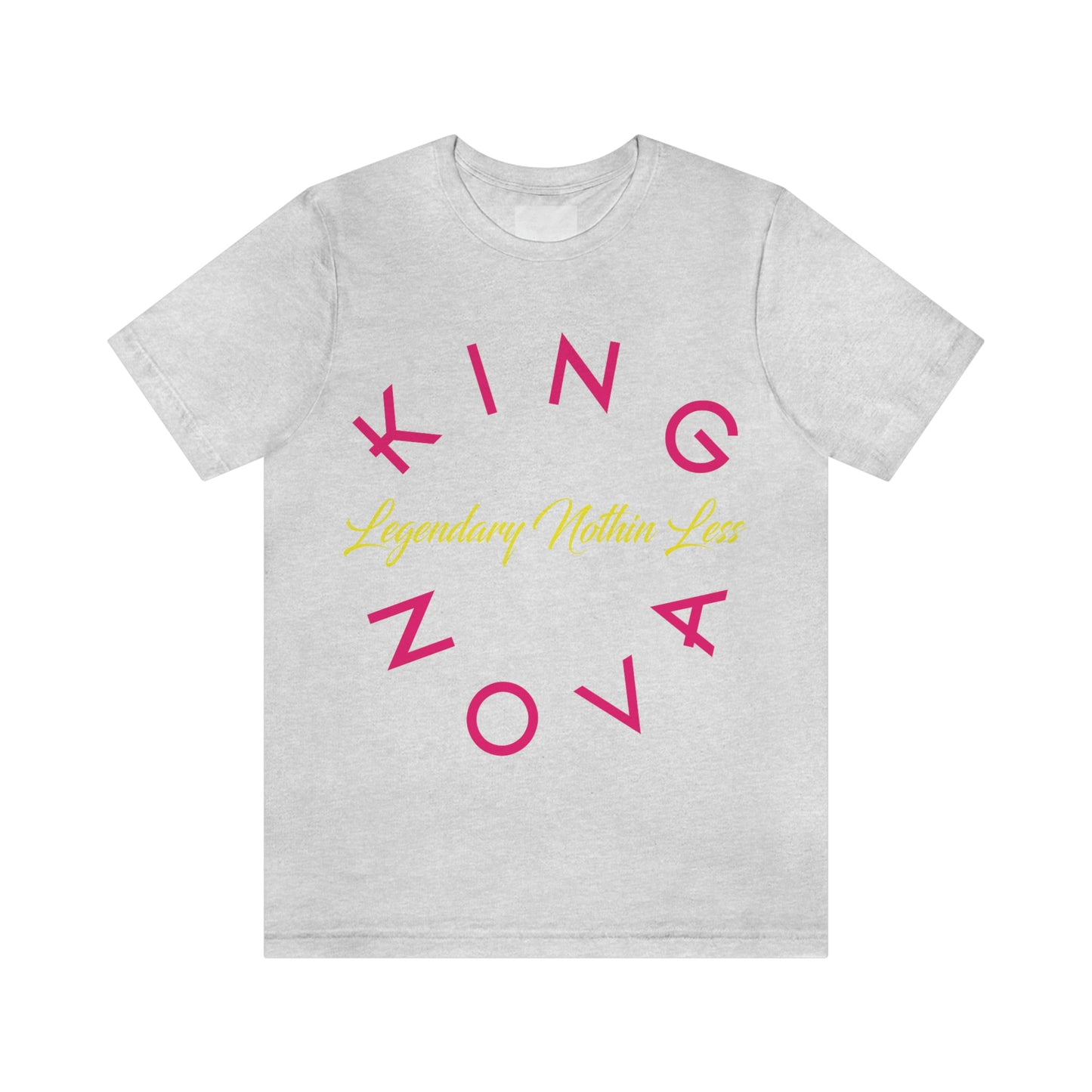 Legendary Nothin Less T-Shirt Pink & Yellow