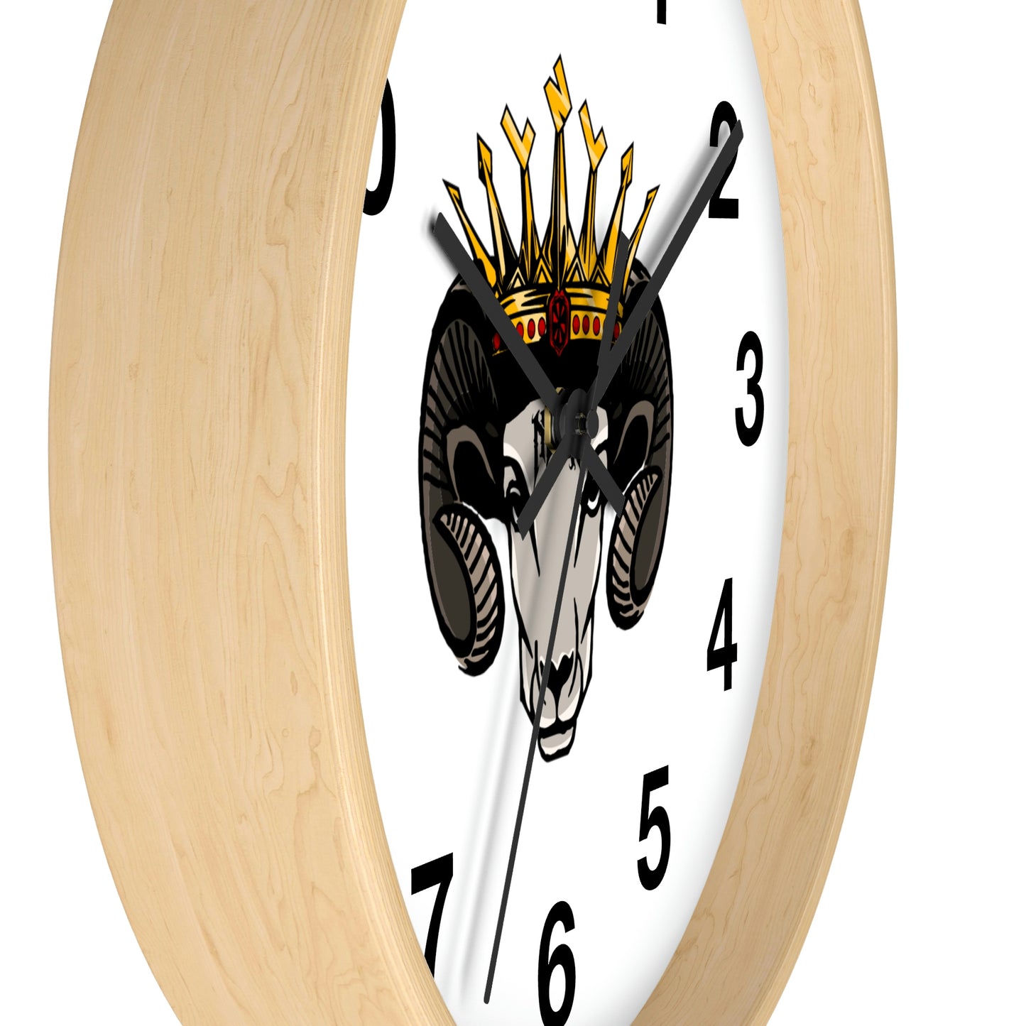 Nova the goat Wall Clock