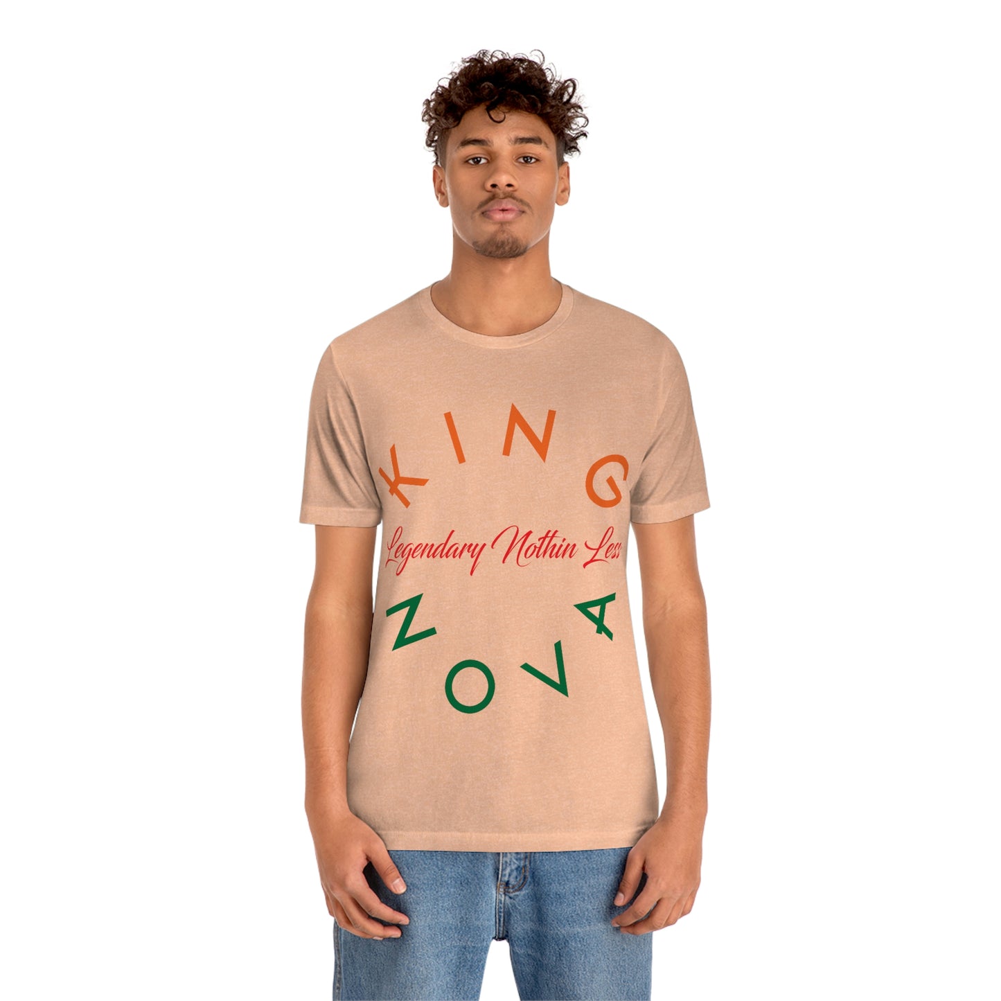 Legendary Nothin Less T-Shirt Orange , Red & Black