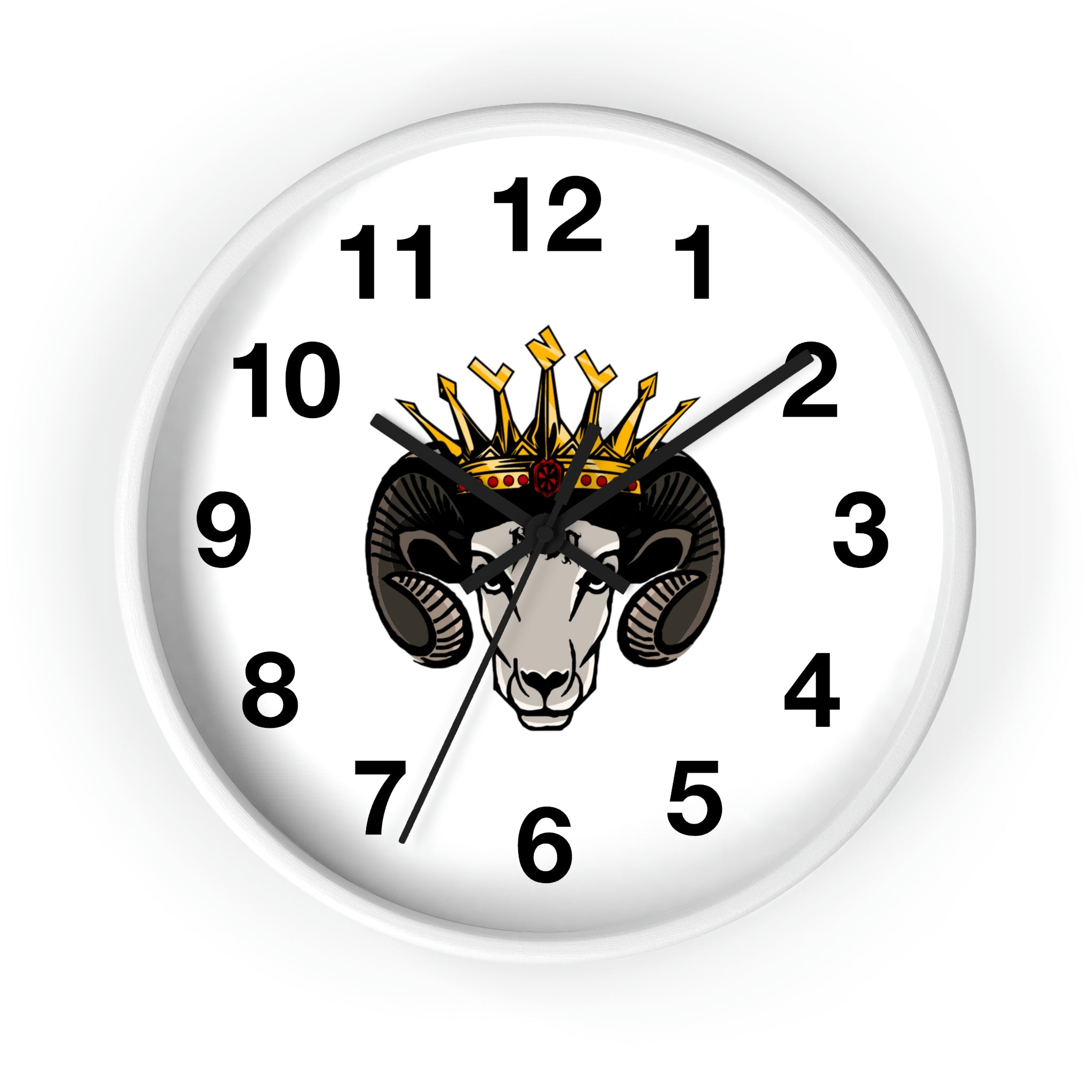 Goatse Clock Nova the goat Wall Clock – King Nova Official