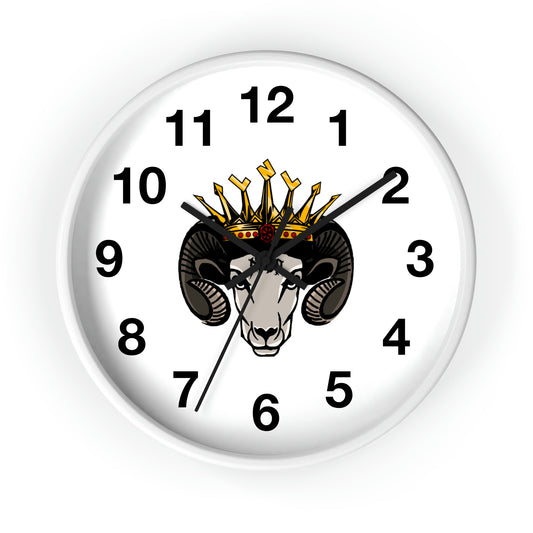 Nova the goat Wall Clock