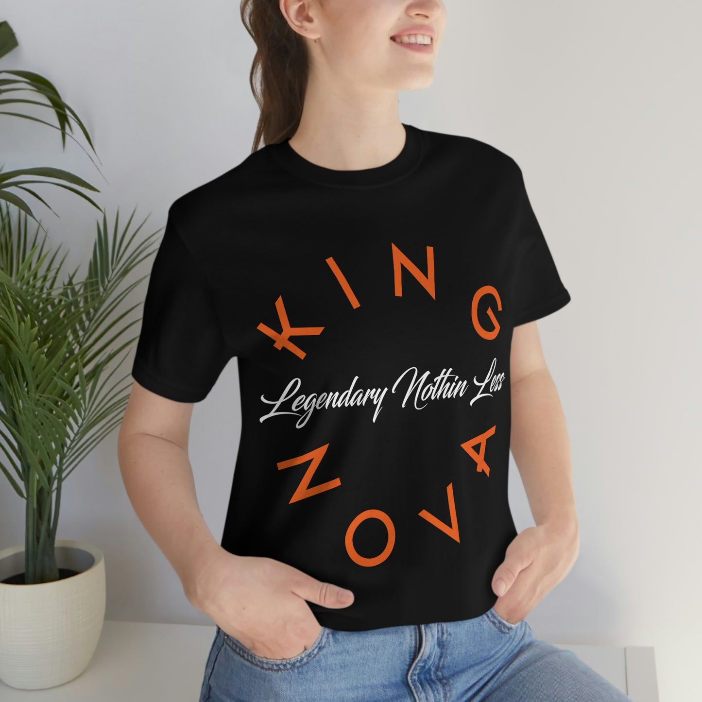 Legendary Nothin Less T-Shirt Orange & White