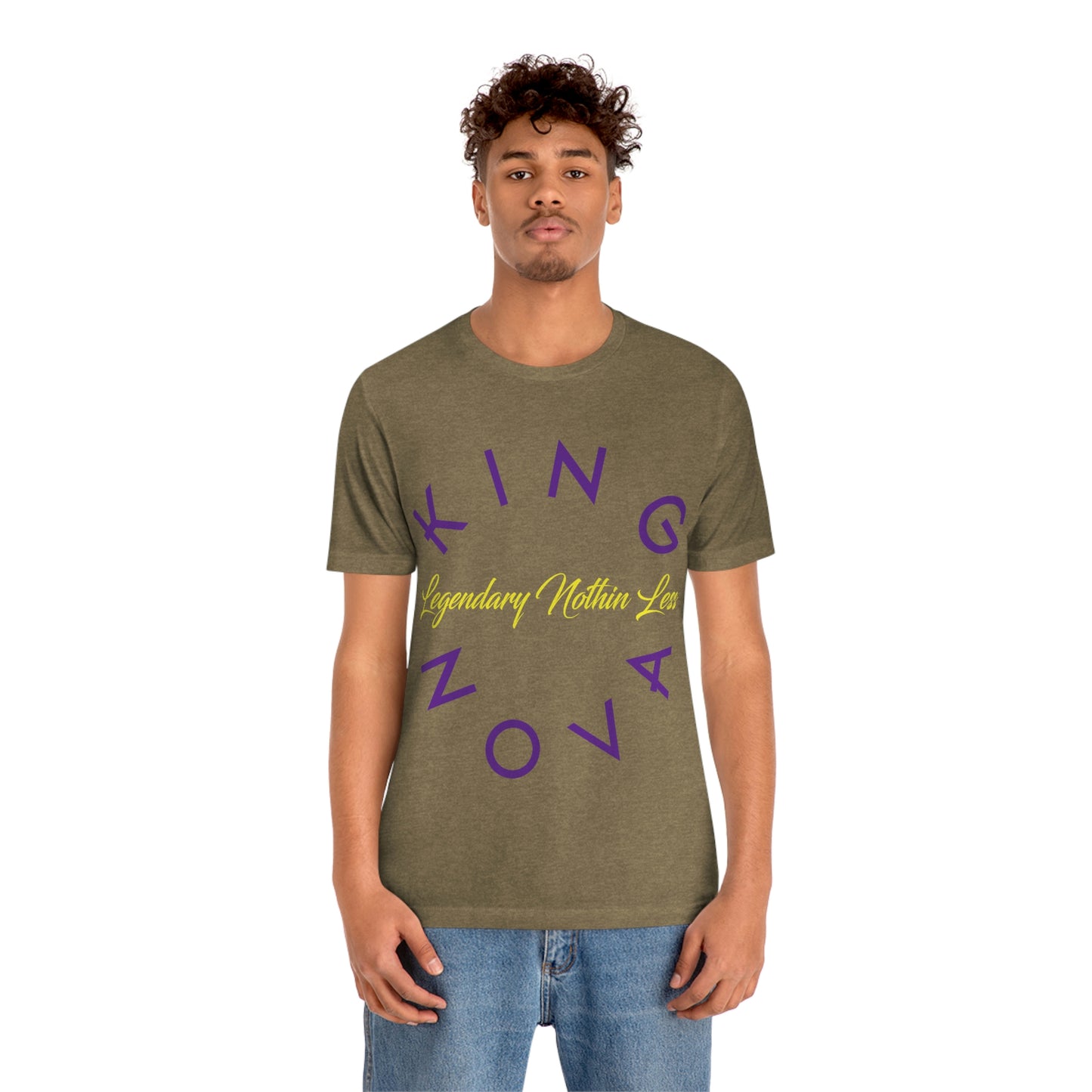 Legendary Nothin Less T-Shirt Purple & Yellow