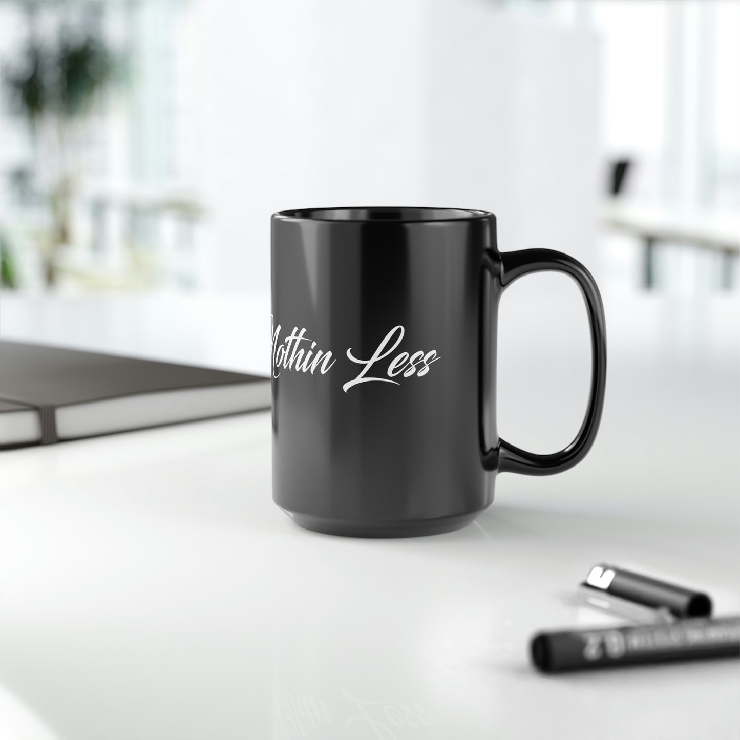 LNL Black Mug, 15oz