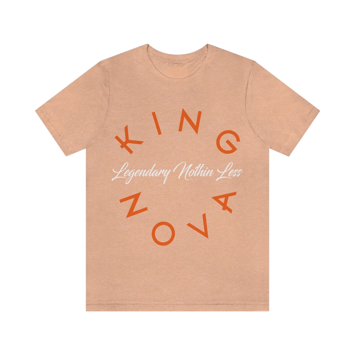 Legendary Nothin Less T-Shirt Orange & White