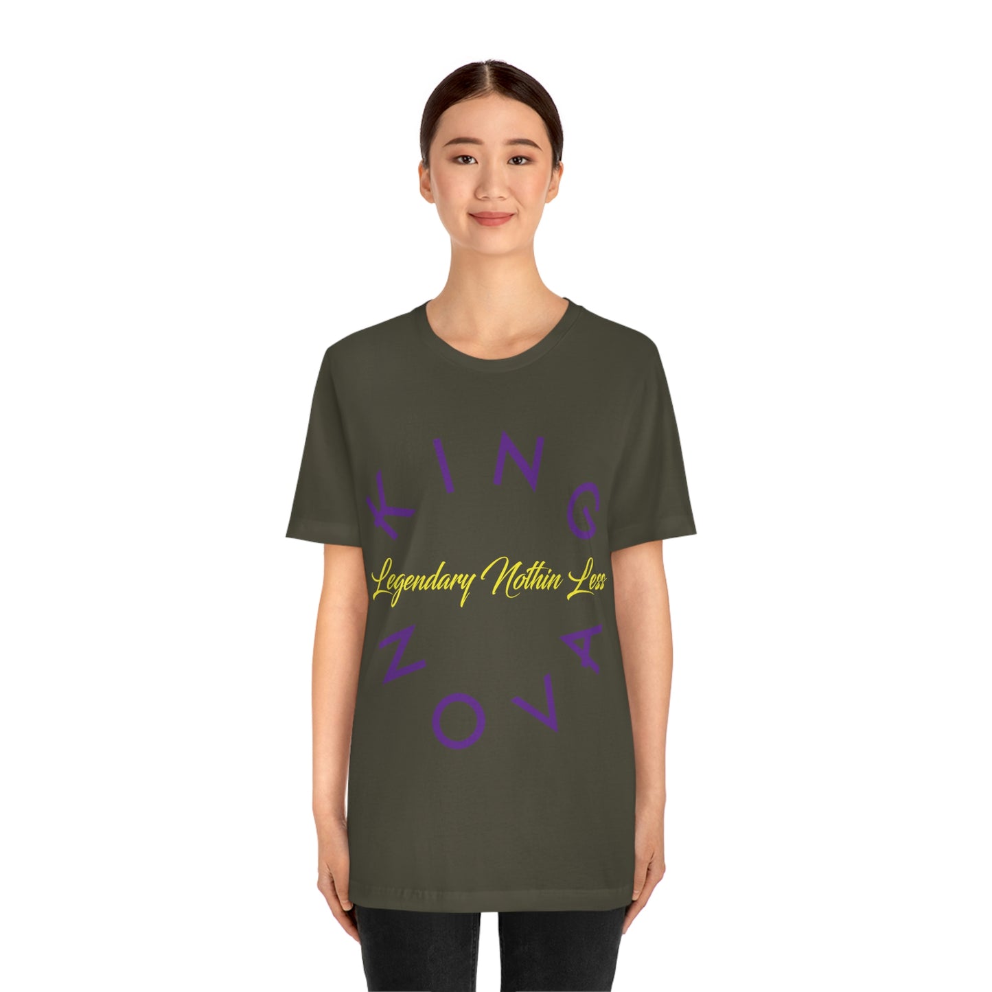 Legendary Nothin Less T-Shirt Purple & Yellow