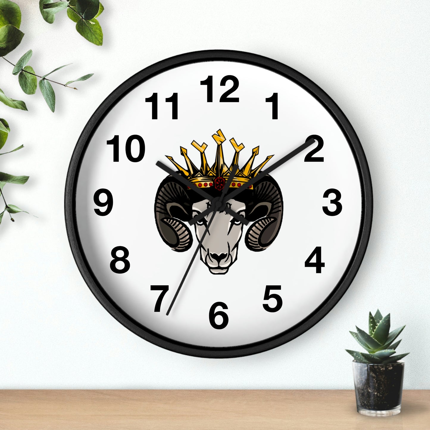 Nova the goat Wall Clock