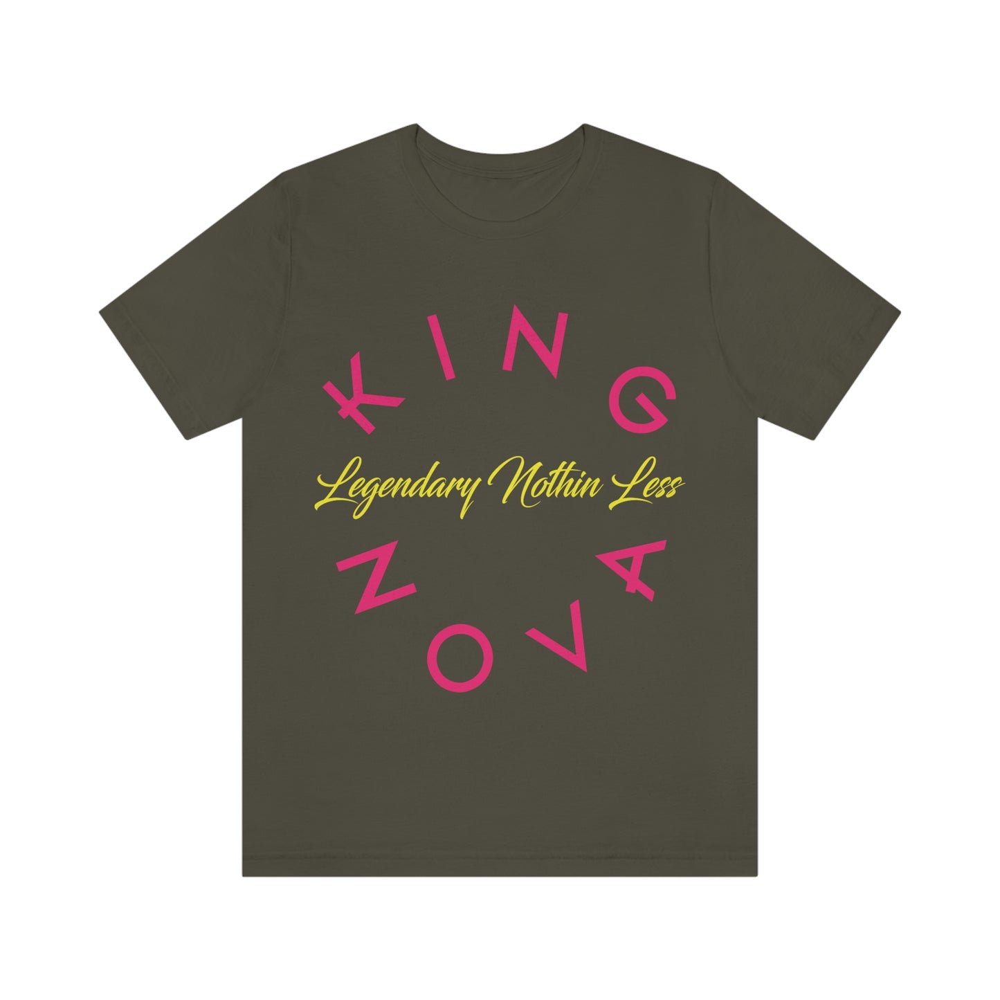 Legendary Nothin Less T-Shirt Pink & Yellow