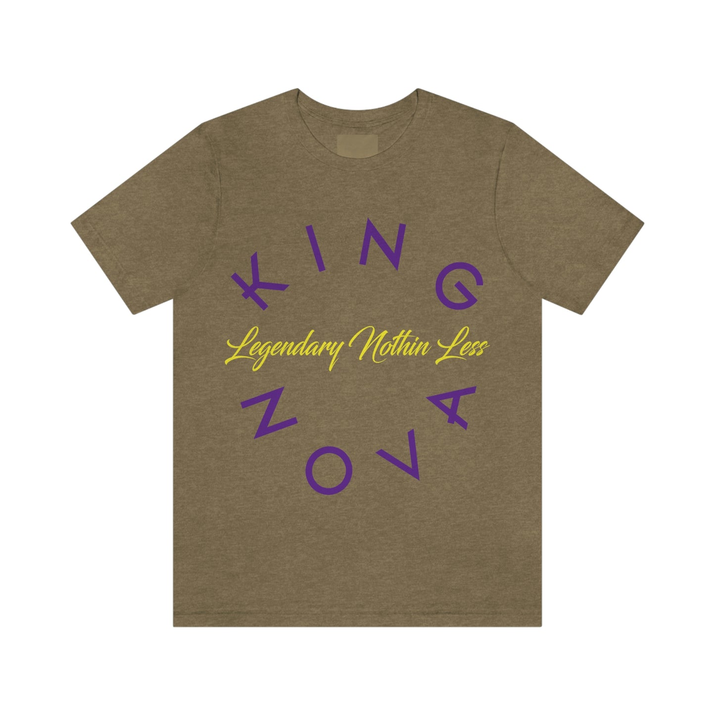 Legendary Nothin Less T-Shirt Purple & Yellow