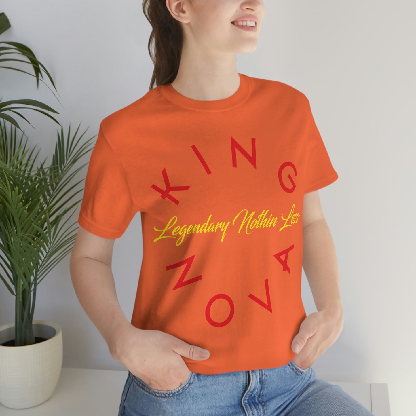 Legendary Nothin Less T-Shirt Red & Yellow