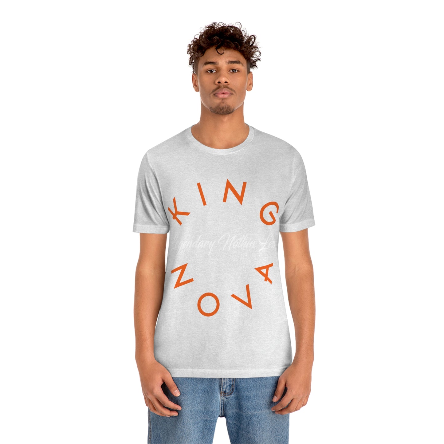 Legendary Nothin Less T-Shirt Orange & White