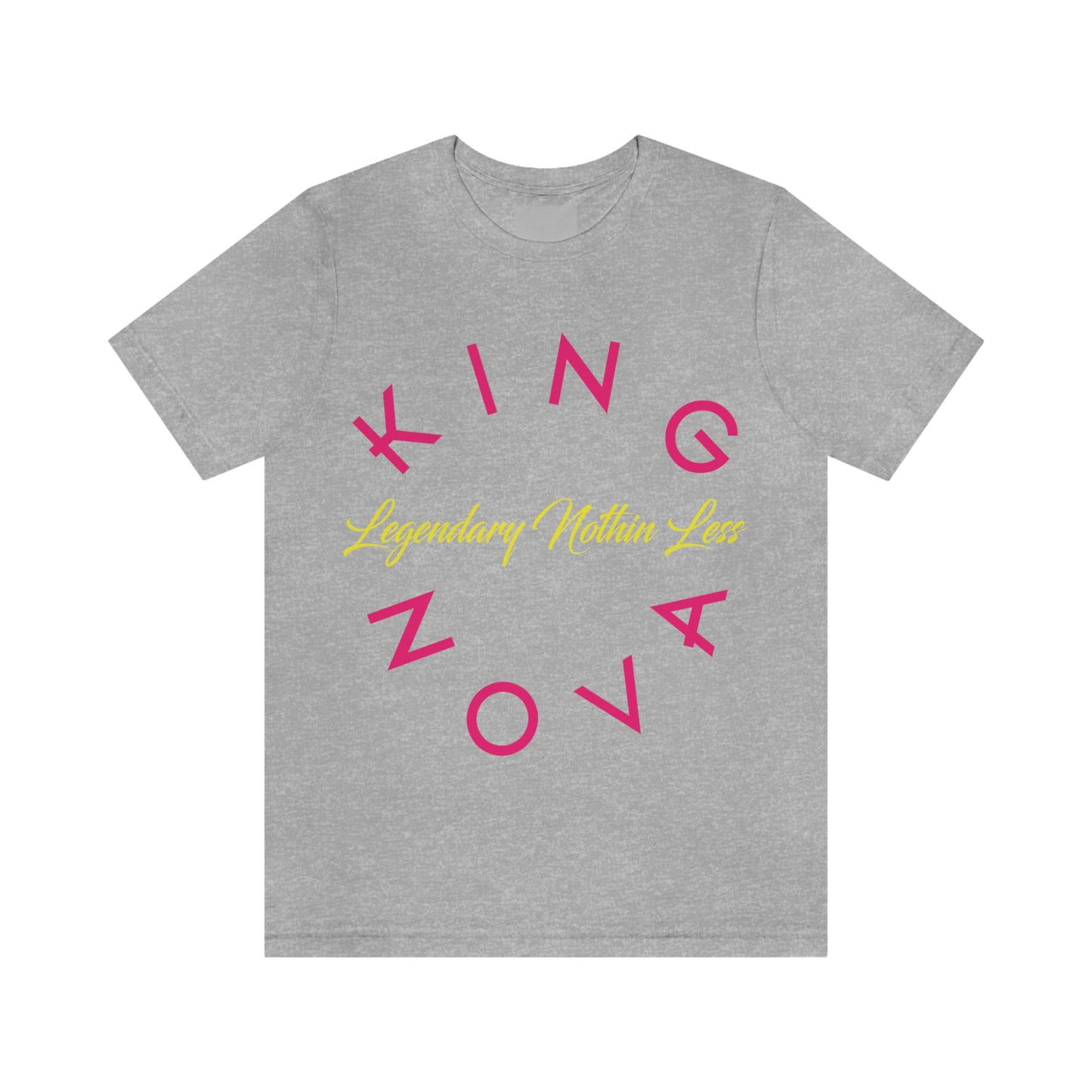 Legendary Nothin Less T-Shirt Pink & Yellow