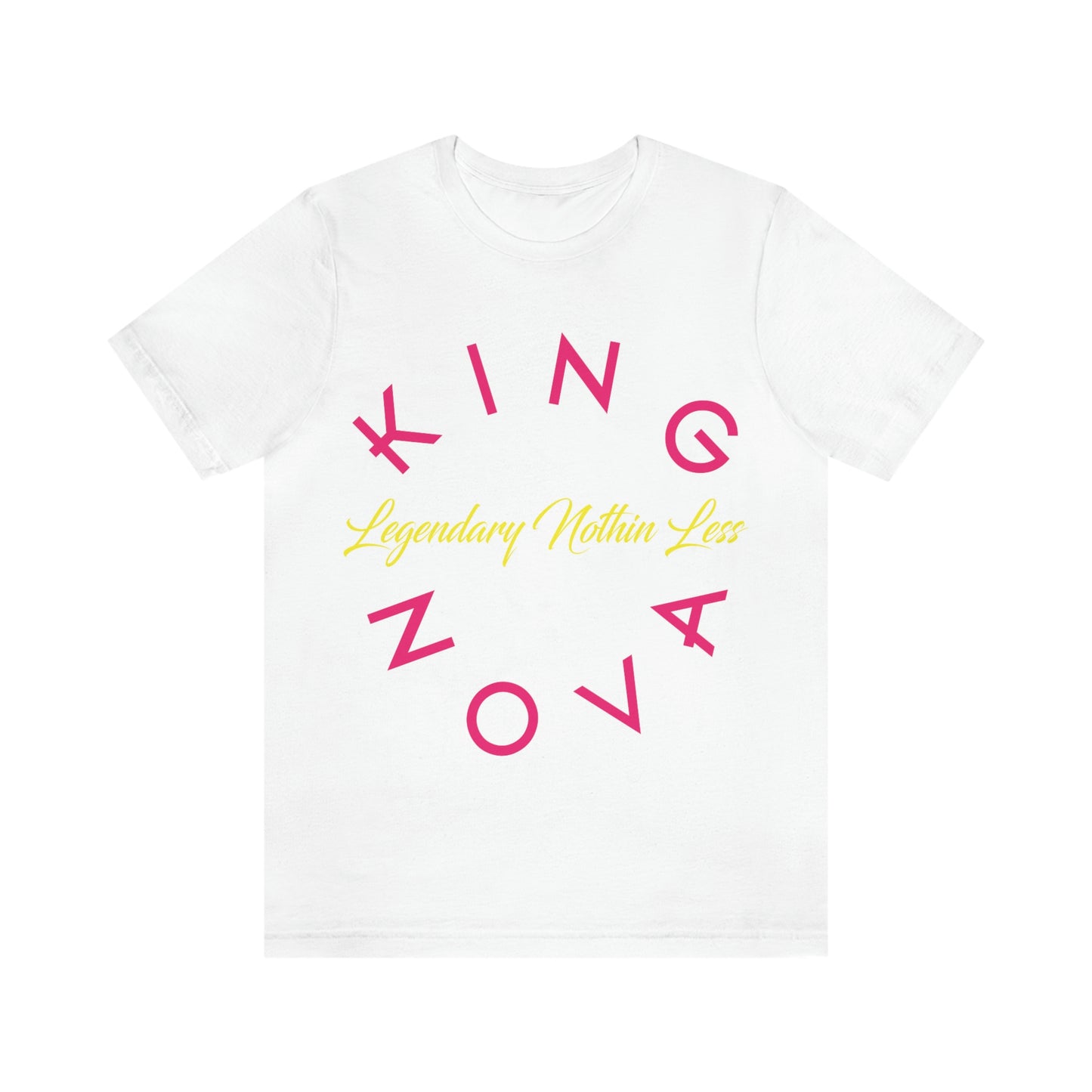 Legendary Nothin Less T-Shirt Pink & Yellow