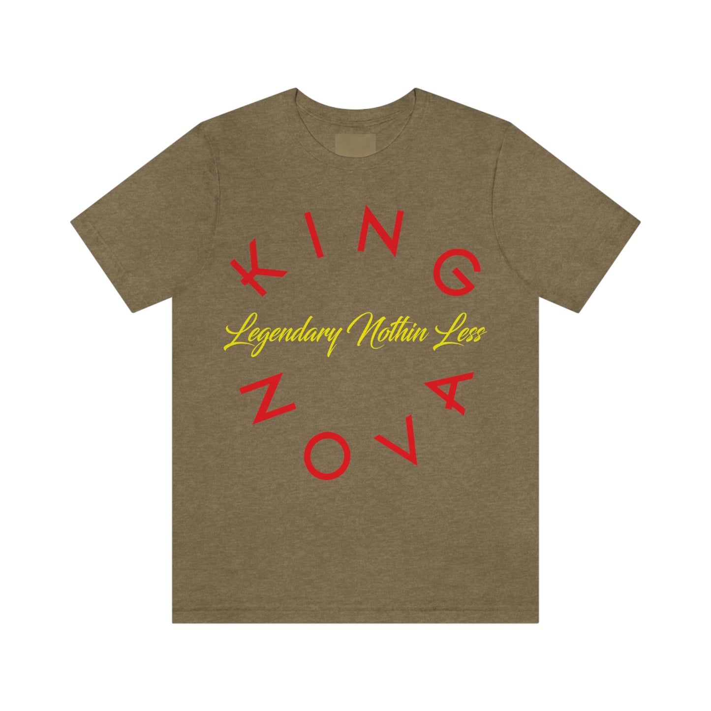 Legendary Nothin Less T-Shirt Red & Yellow