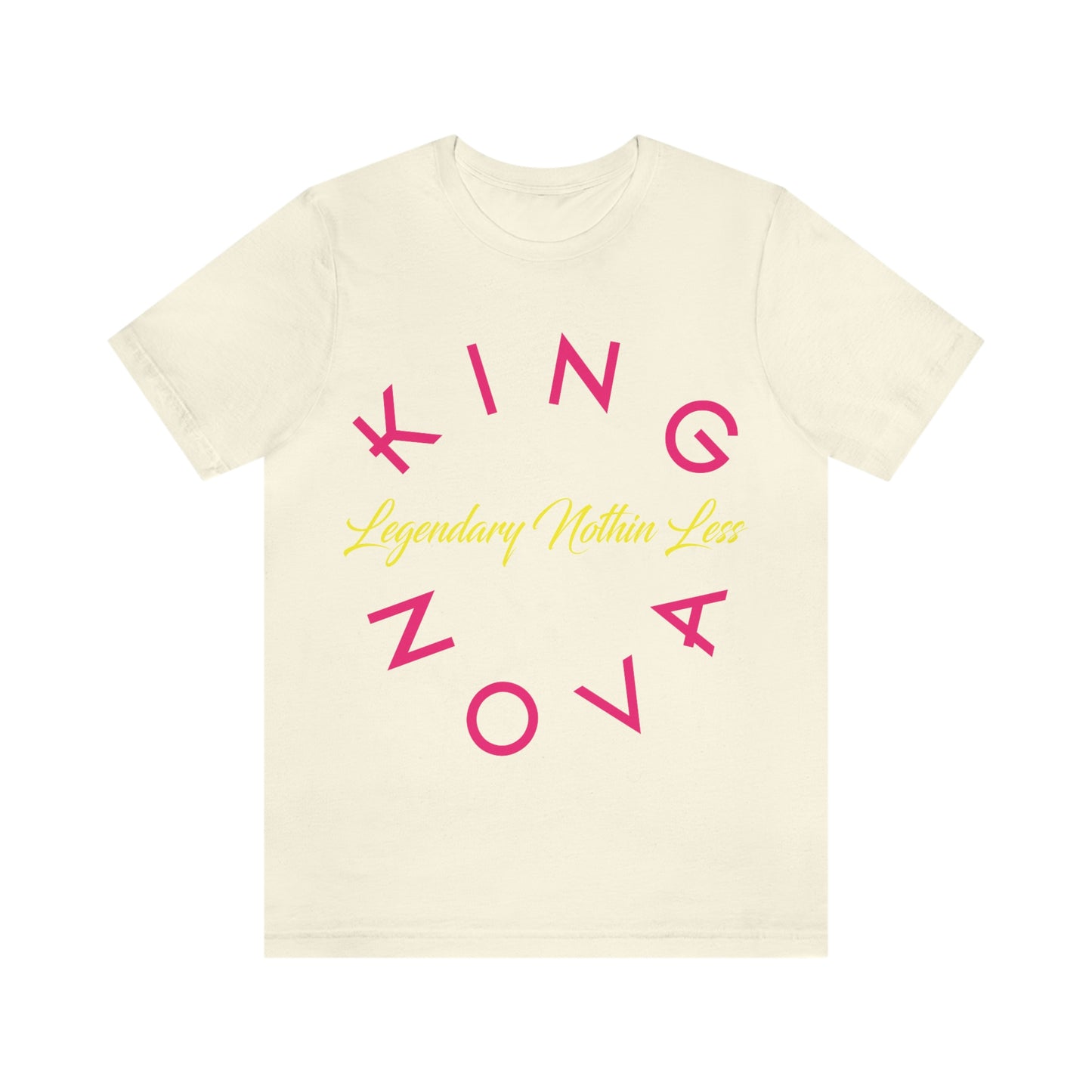 Legendary Nothin Less T-Shirt Pink & Yellow