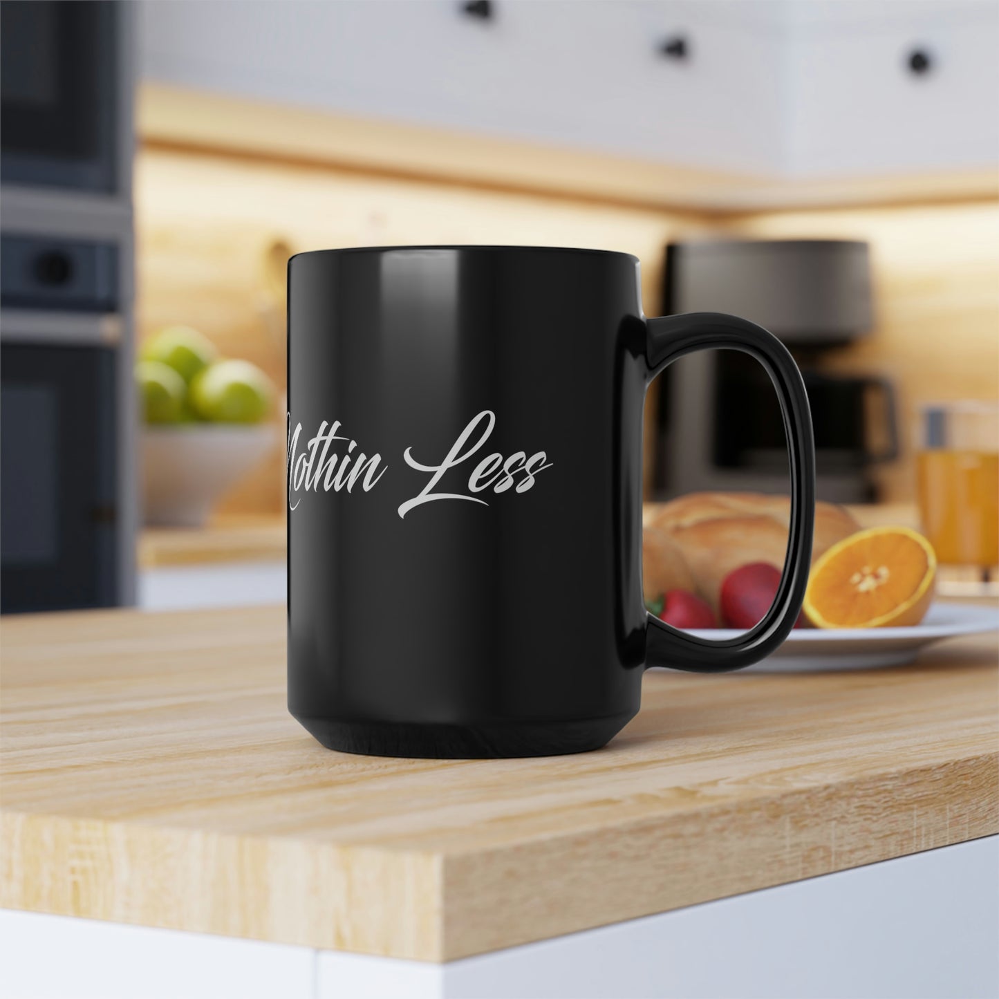 LNL Black Mug, 15oz