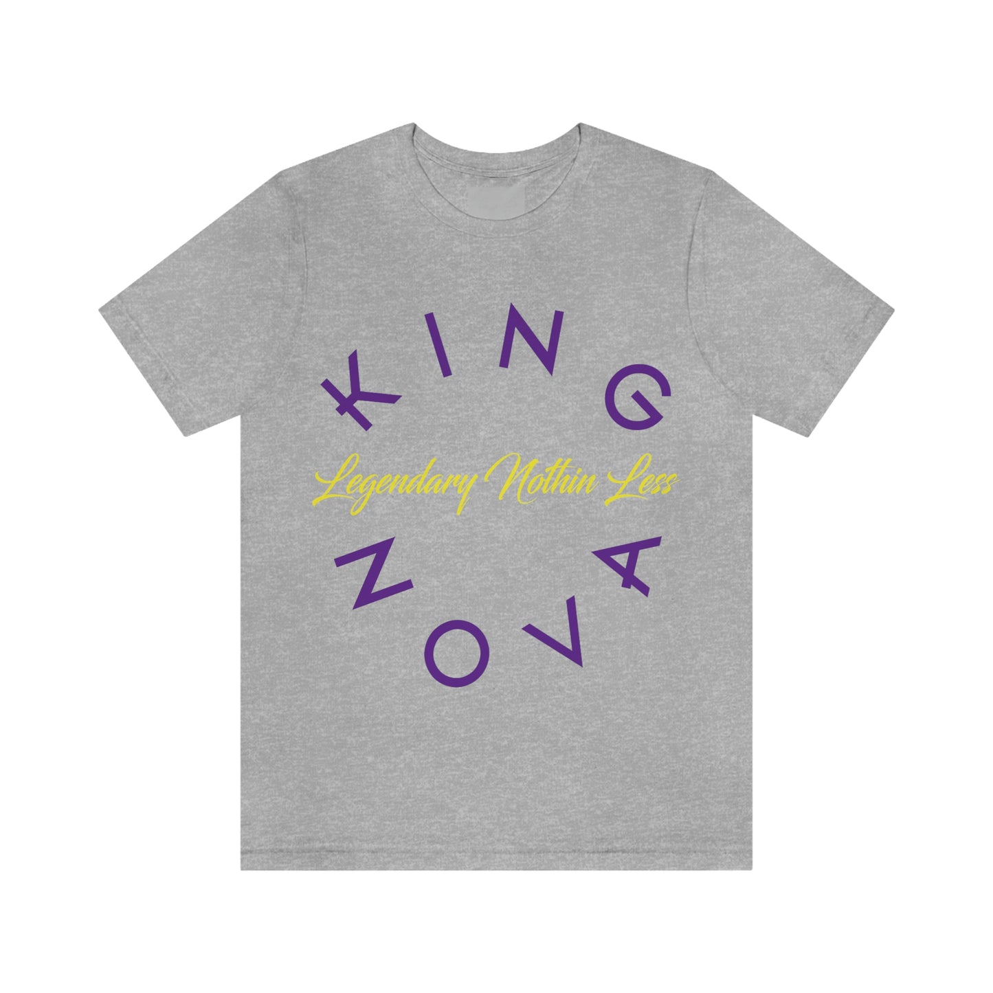 Legendary Nothin Less T-Shirt Purple & Yellow